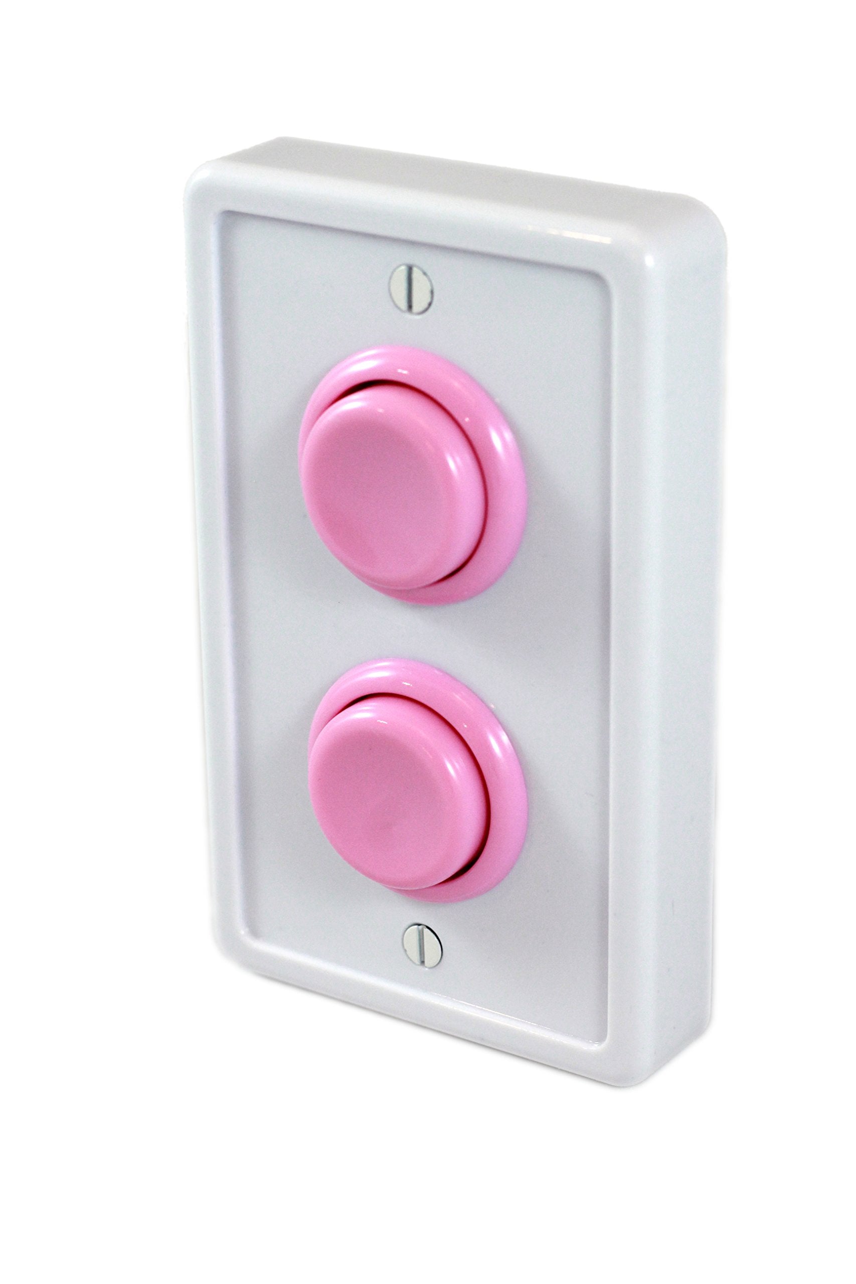 Faceplate Replacement Arcade Light Switch Plate Cover, Single Switch, 1-Gang Standard Size Rocker Wall Plate, Game Room Decorator, Kid Bedroom Wallplate