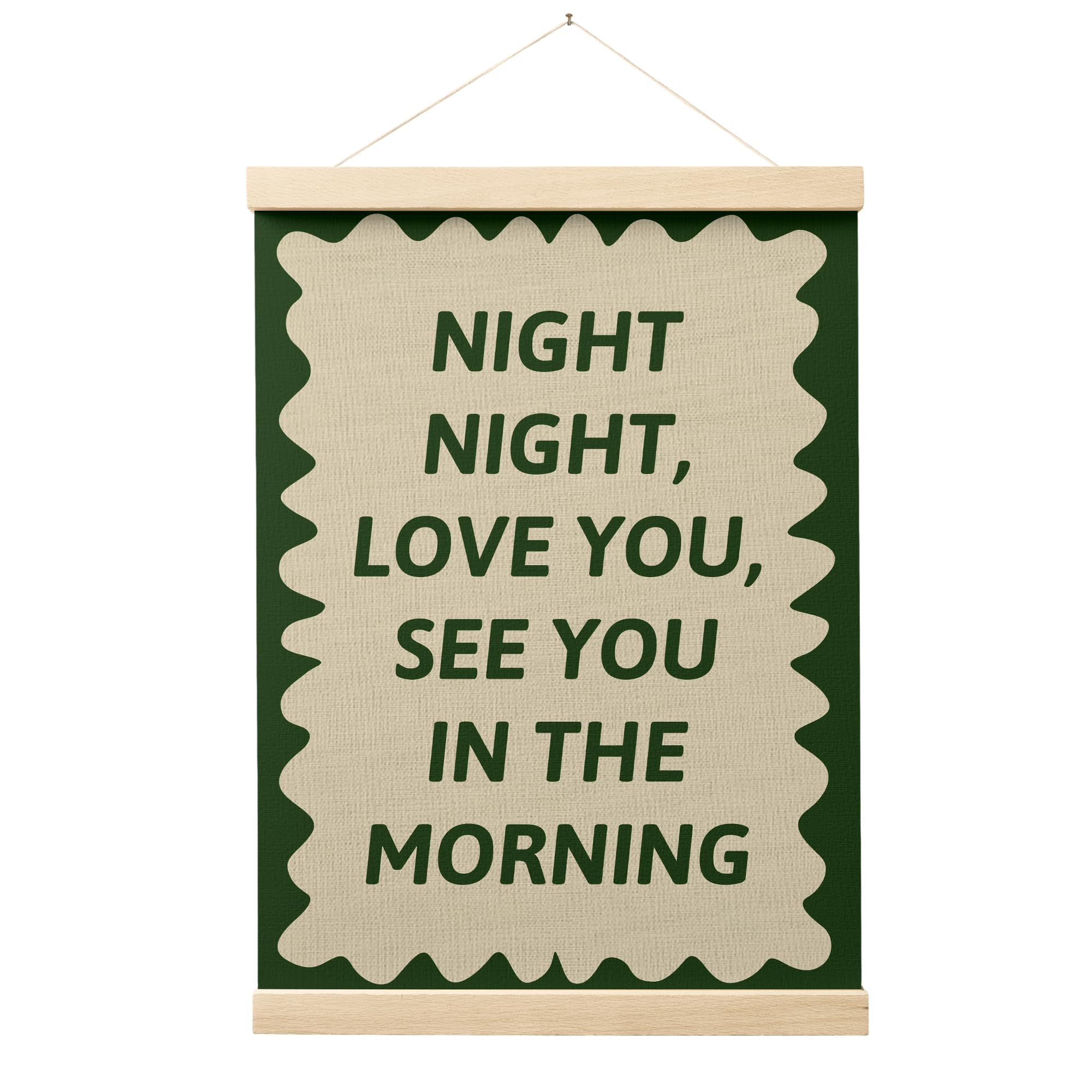 Trendy Preppy Poster Hanger Frame, Aesthetic Wall Art Decor