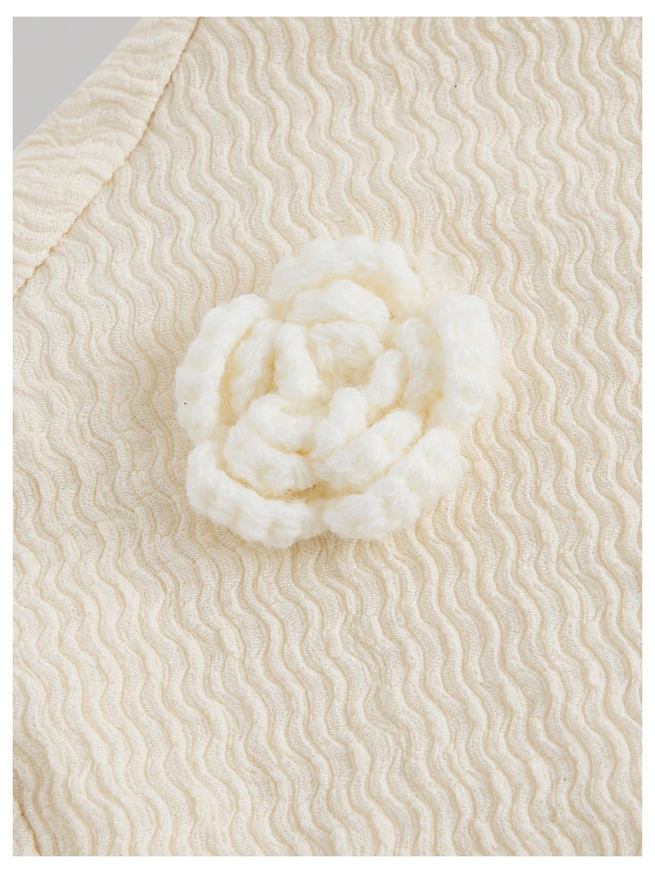 Women's 3D Floral Bell Sleeve Mock Neck Midi Dress Ruffle Hem Bodycon Wedding Guest Dresses