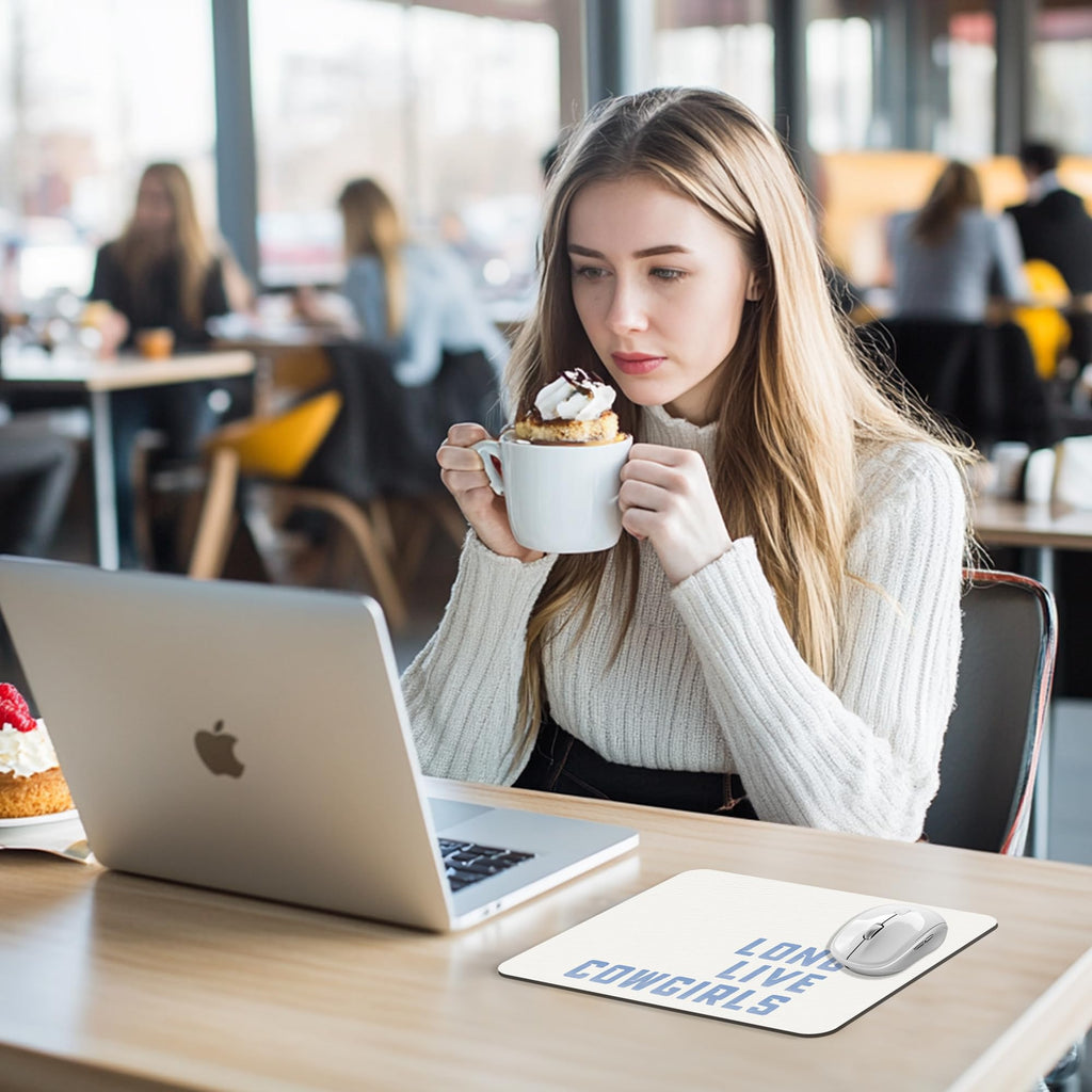 Coquette Mouse Pad, 9.5x8 Inches