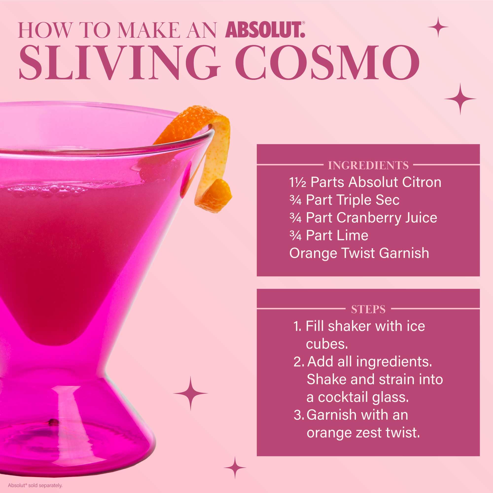 Paris Hilton 2-Piece Martini Glass Set, Double Wall Glass Design, Iridescent with Glitter Hearts - 207mL 7-Ounce