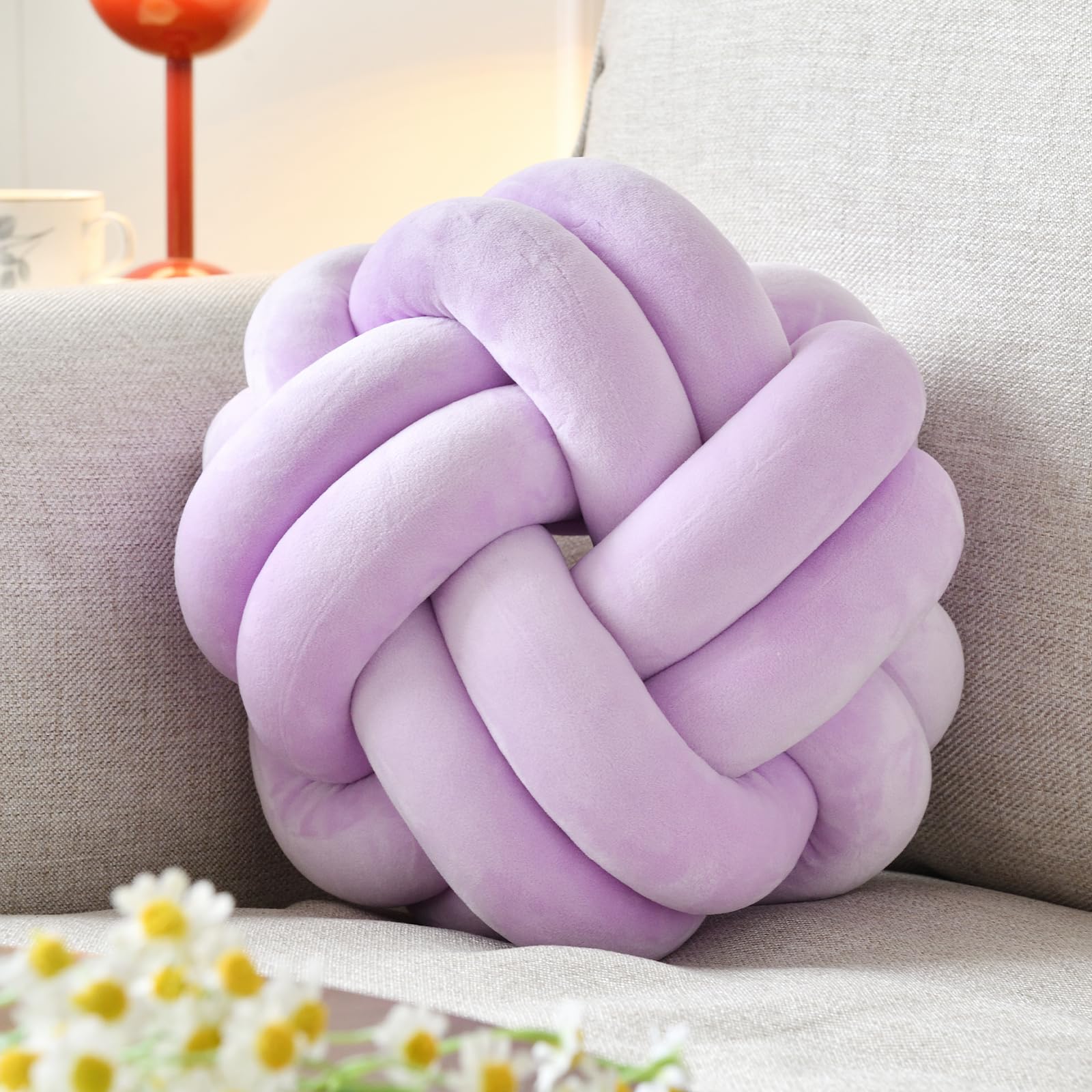 Seashell Decorative Pillow â€?Soft Clam-Shaped Cushion for Sofa, Bed, or Living Room