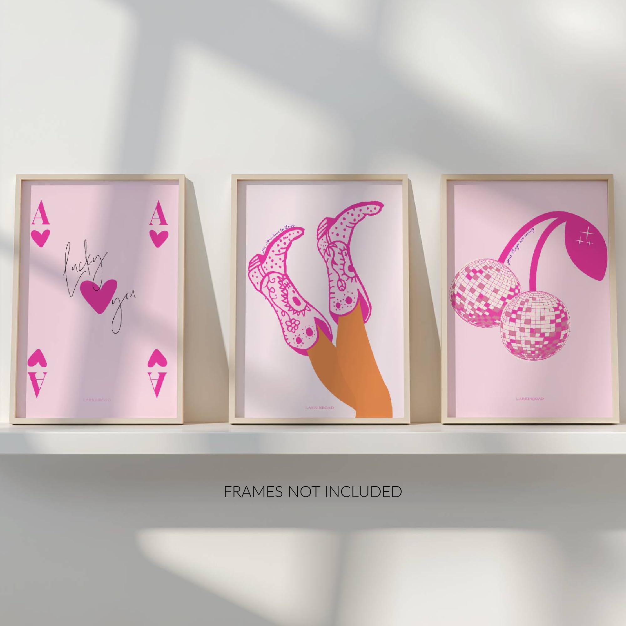 Positive Affirmation 3 Posters - Preppy Coastal Cowgirl Poster