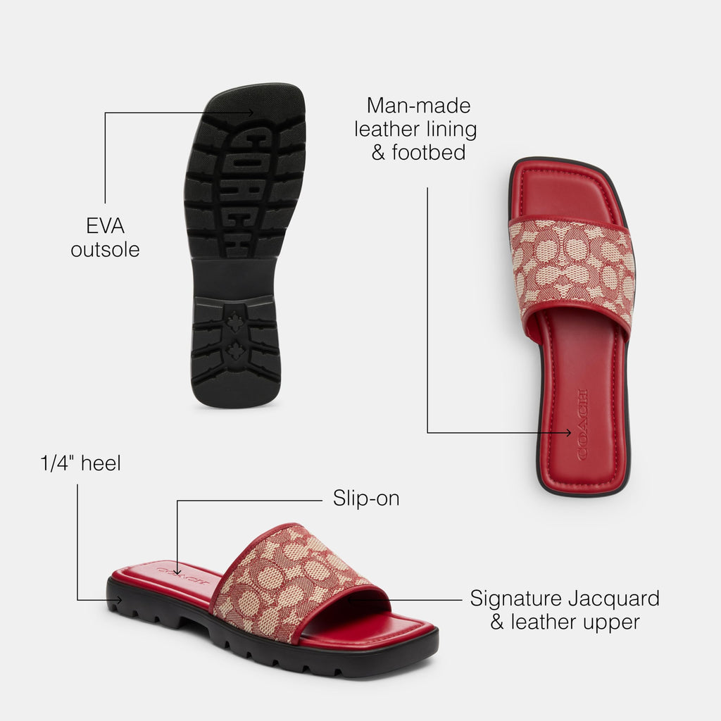 Coach Women's Florence Sandal Flat