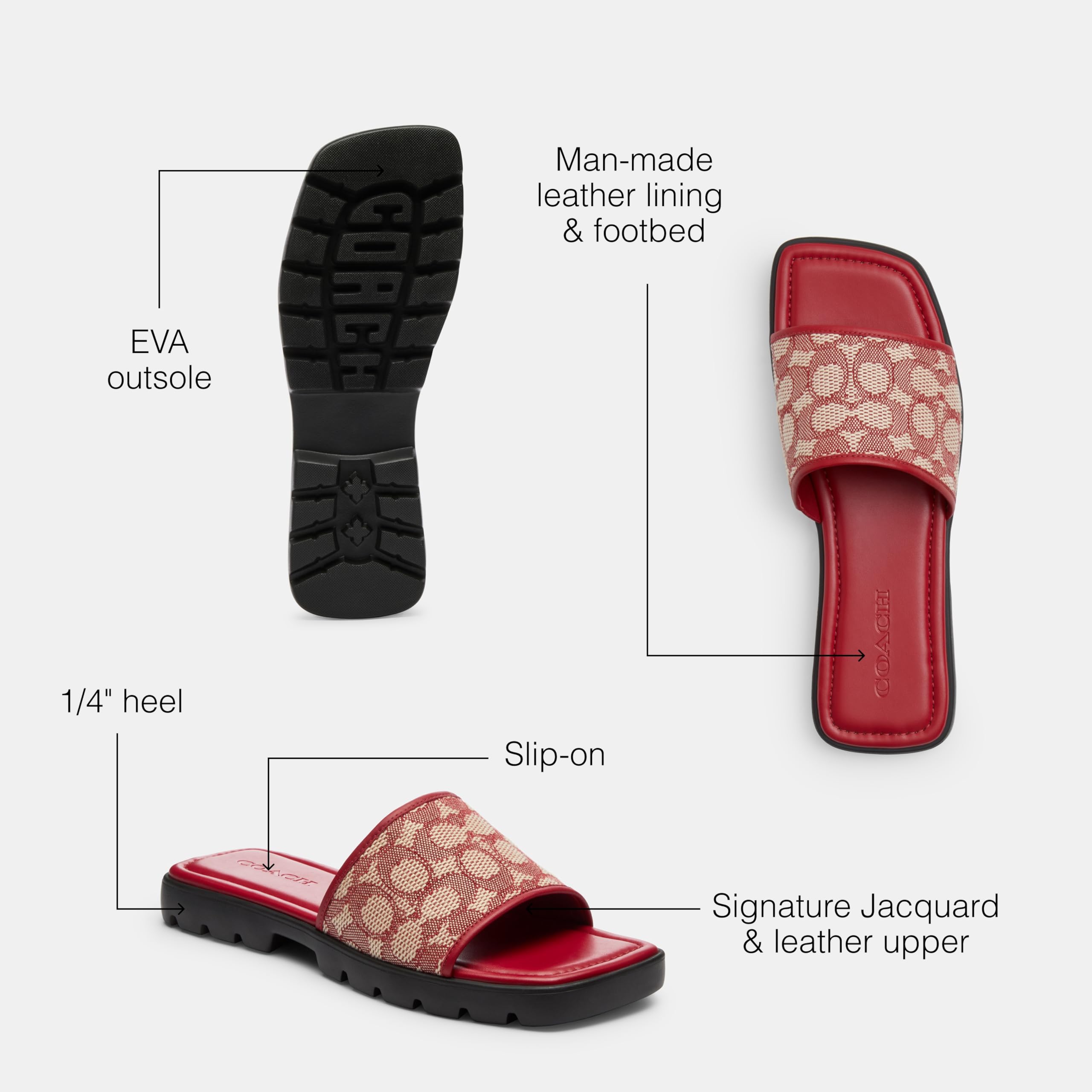 Coach Women's Florence Sandal Flat