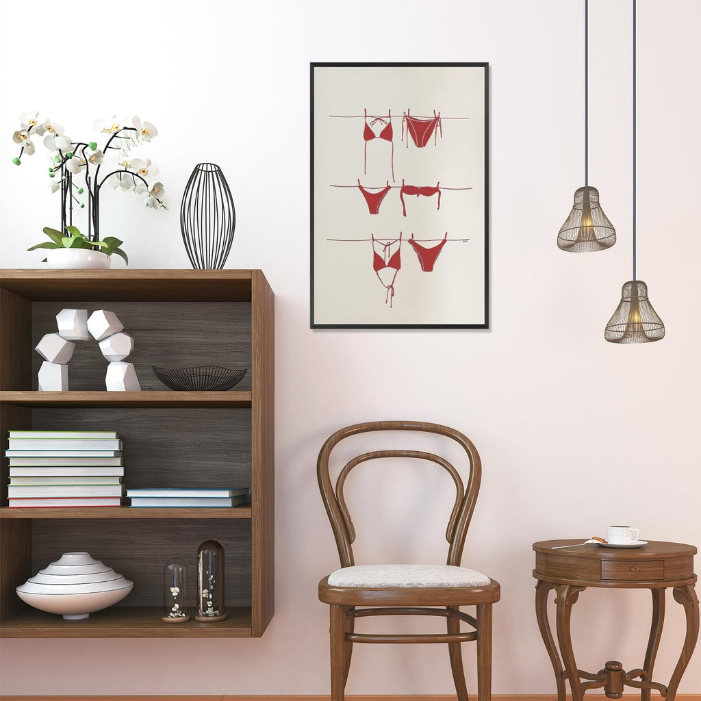 Ocean Inspired Aesthetic Print Coquette Wall Art Fun and Cute Decor