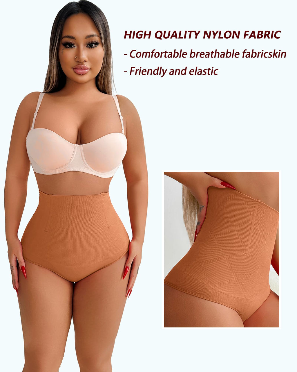 Shapewear Thong Shapewear Tummy Control Thong Shapewear for Women Stomach Girdle Thong Body Shaper Seamless Underwear