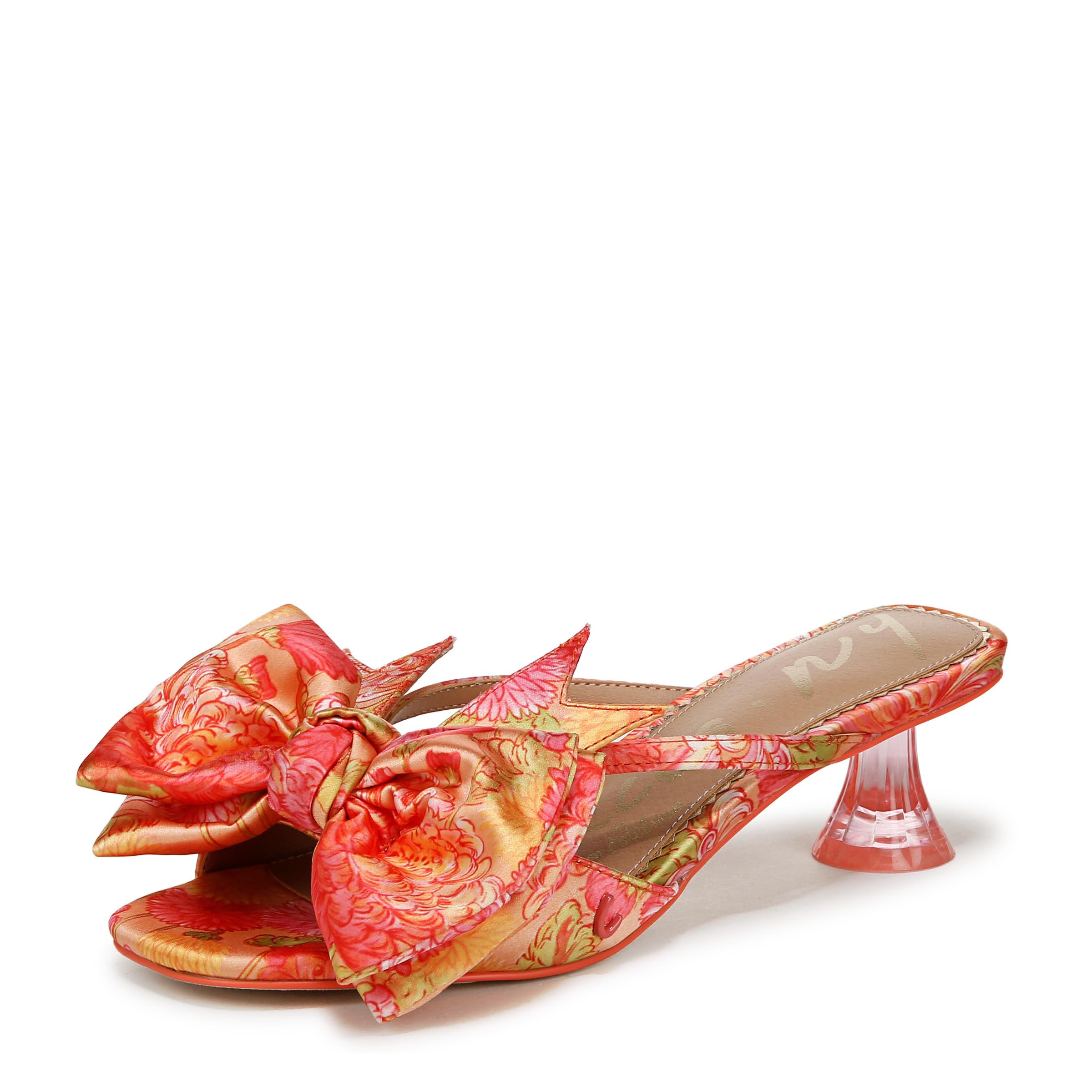 Women's Floral Heeled Sandal
