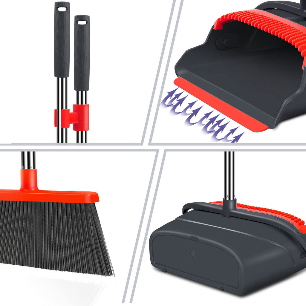 Indoor&Outdoor Broom and Dustpan Set