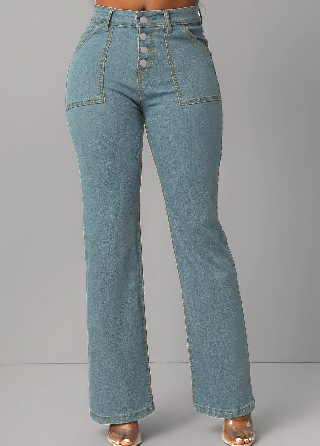 Casual Plus Size Jeans for Women