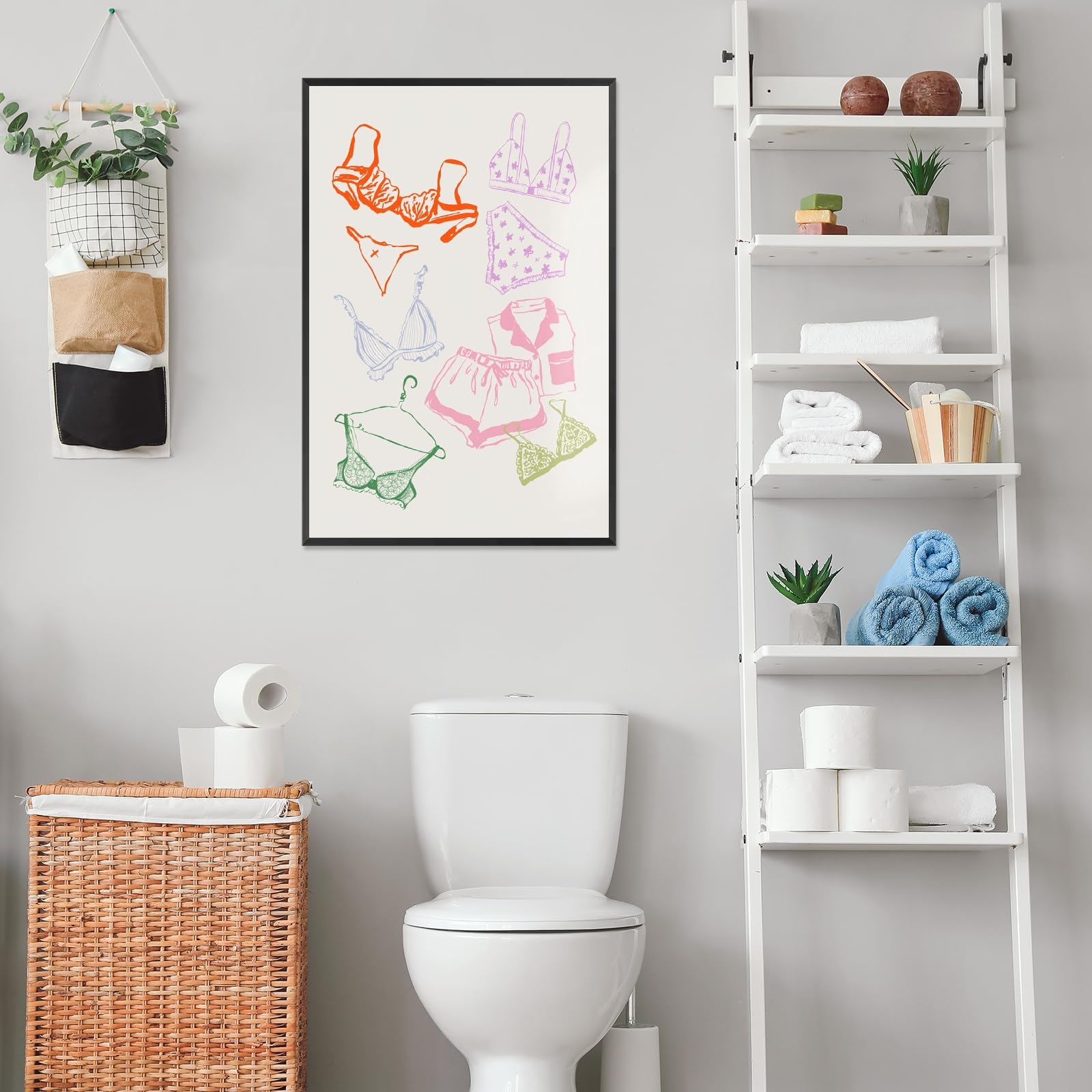 Ocean Inspired Aesthetic Print Coquette Wall Art Fun and Cute Decor