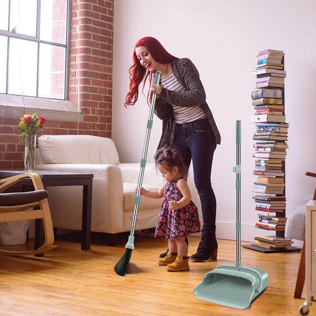 Indoor&Outdoor Broom and Dustpan Set