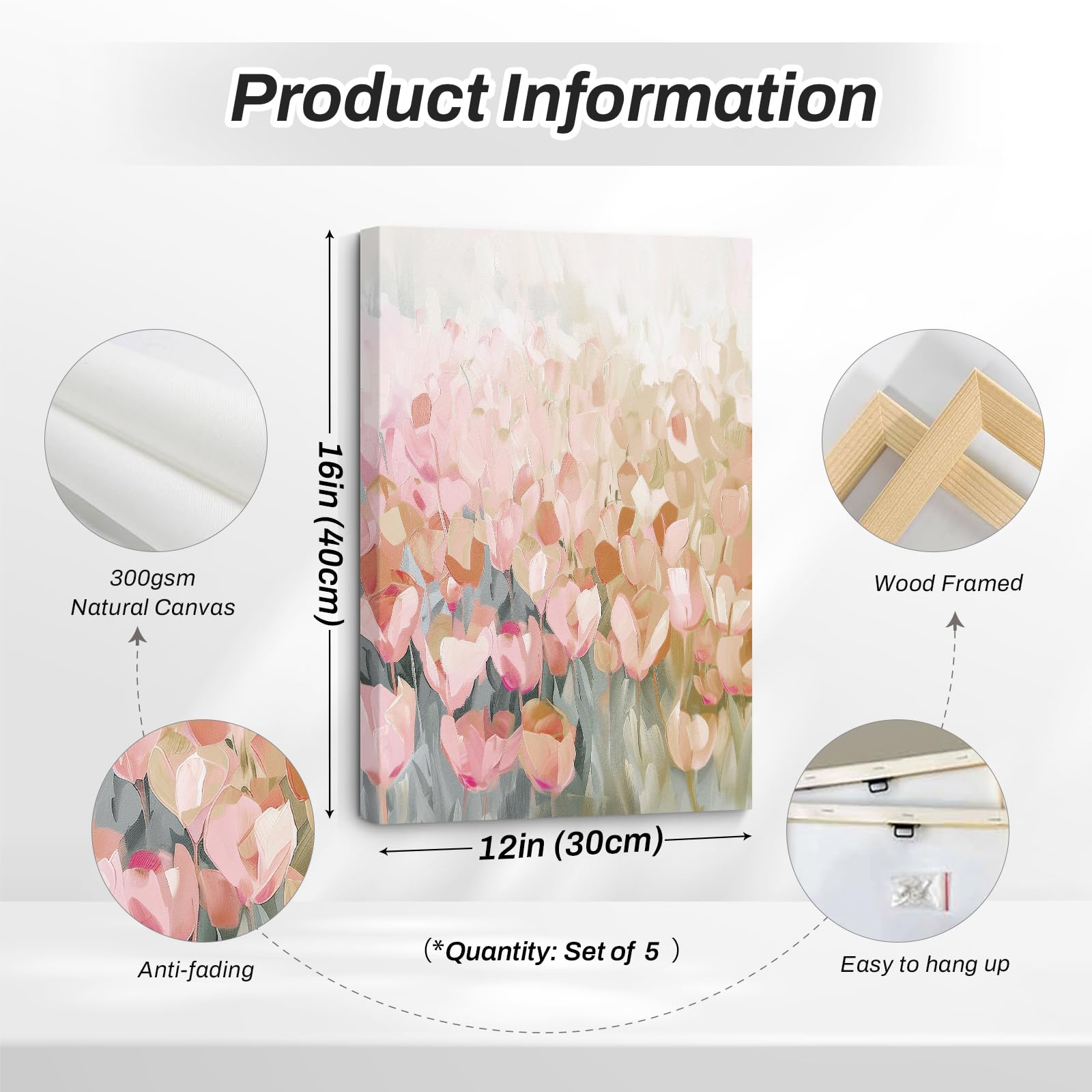 Coquette Aesthetic Wall Art Decor - Canvas Wall Art