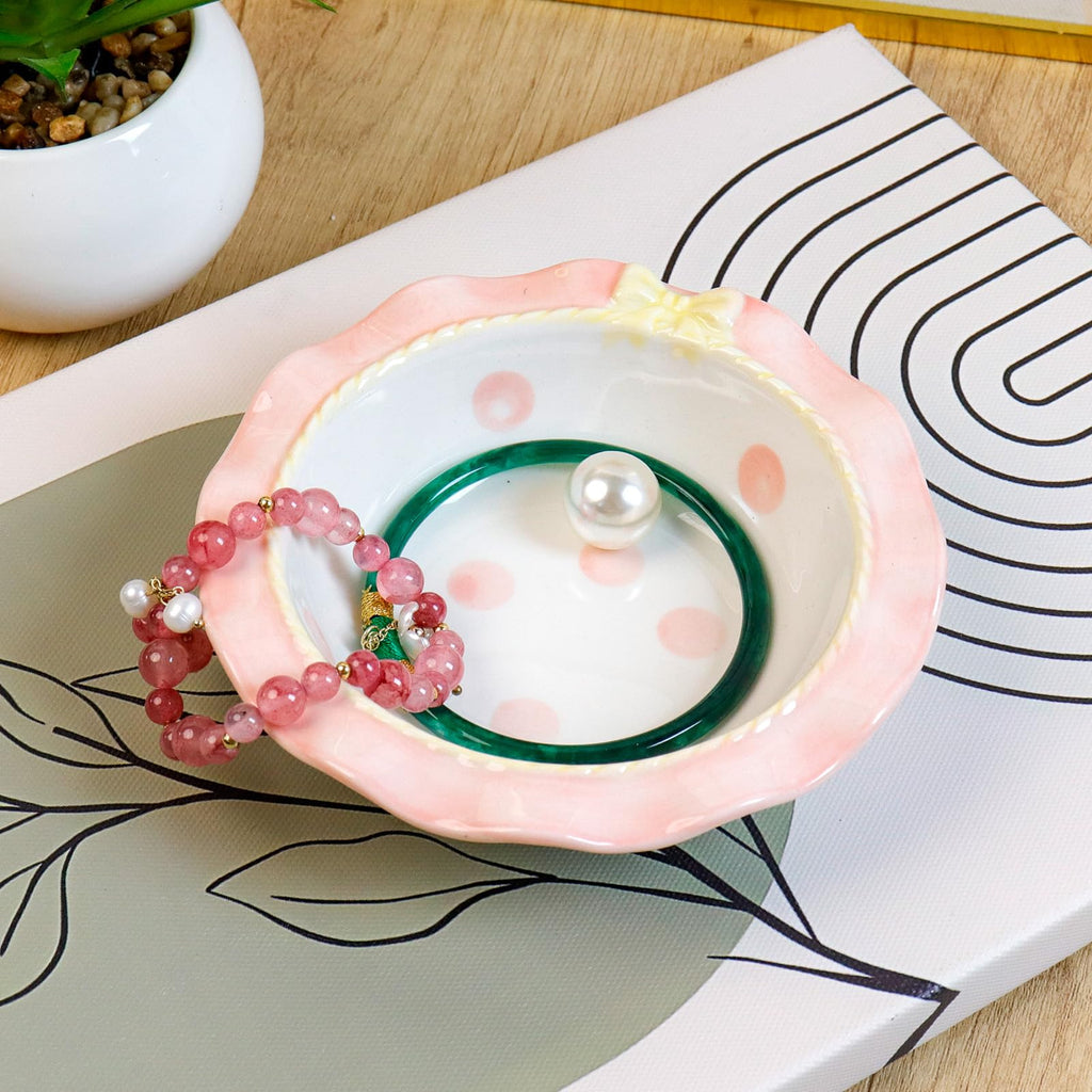 Cute Ceramic Bowls Porcelain Dessert Bowl Suitable (5 Inch)