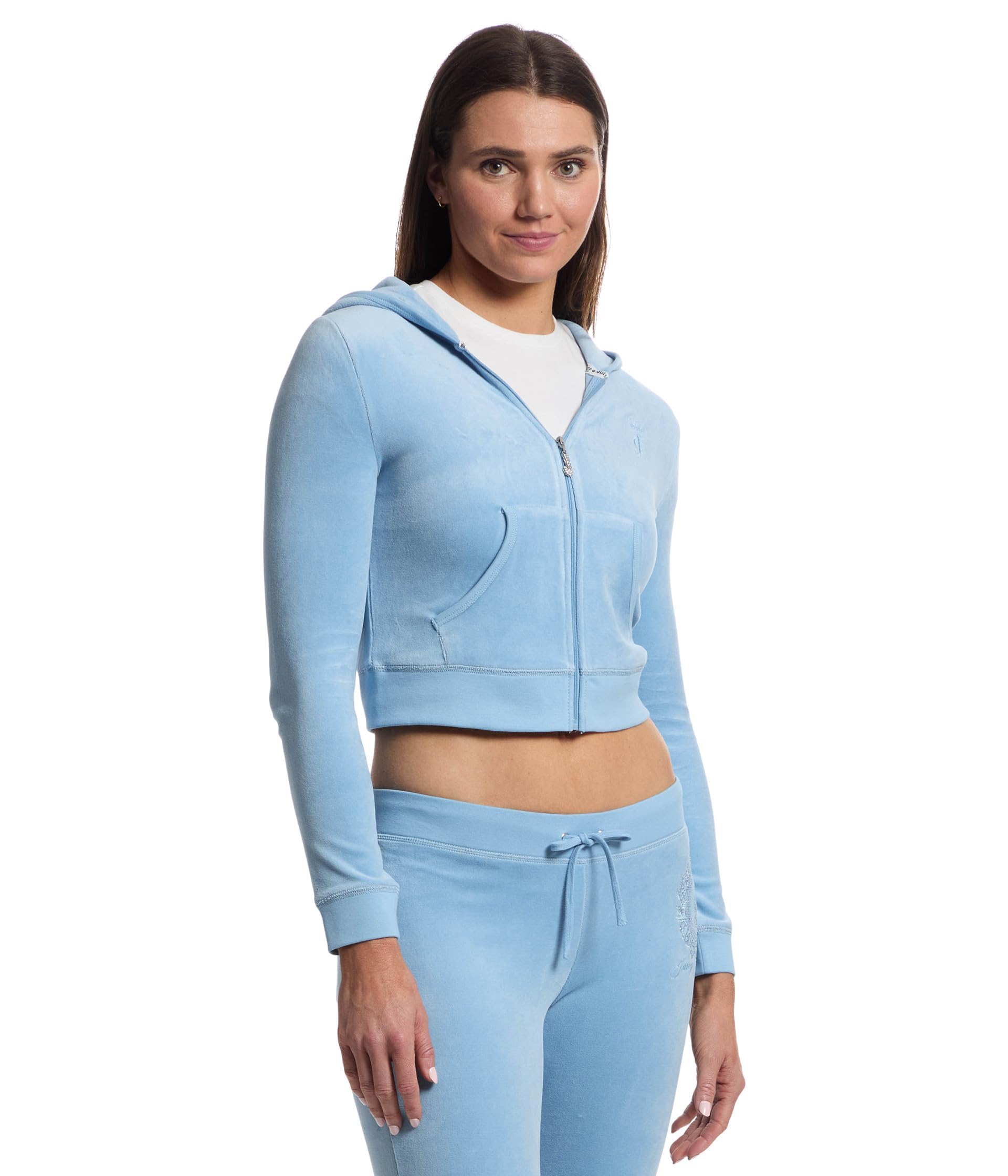 Juicy Couture Women's Heritage Cropped Track Jacket