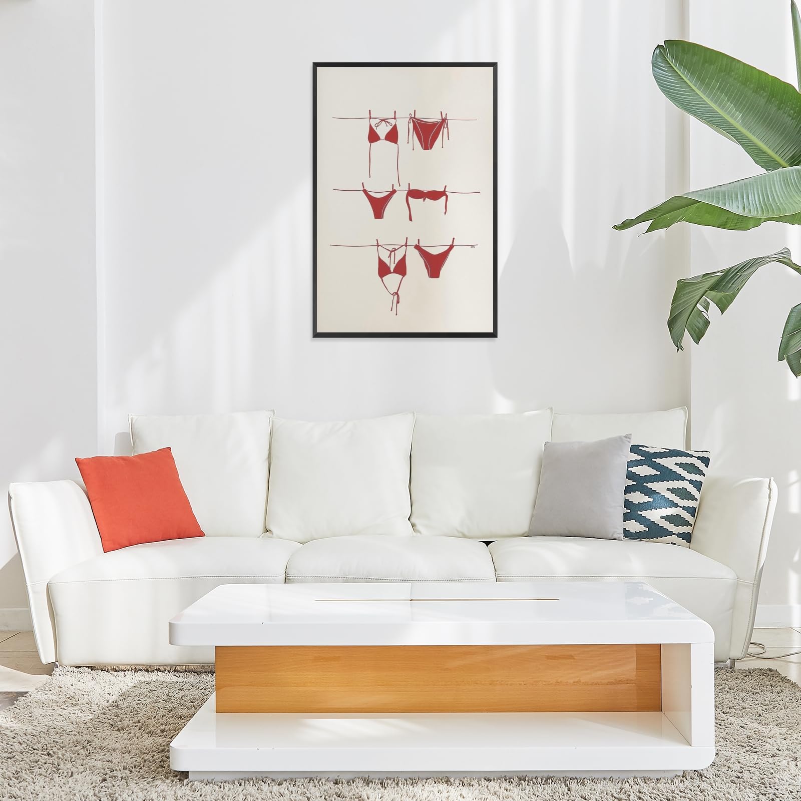 Ocean Inspired Aesthetic Print Coquette Wall Art Fun and Cute Decor