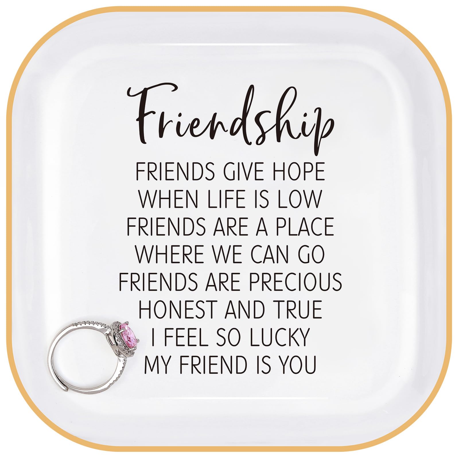 Inspirational Women Ring Dish