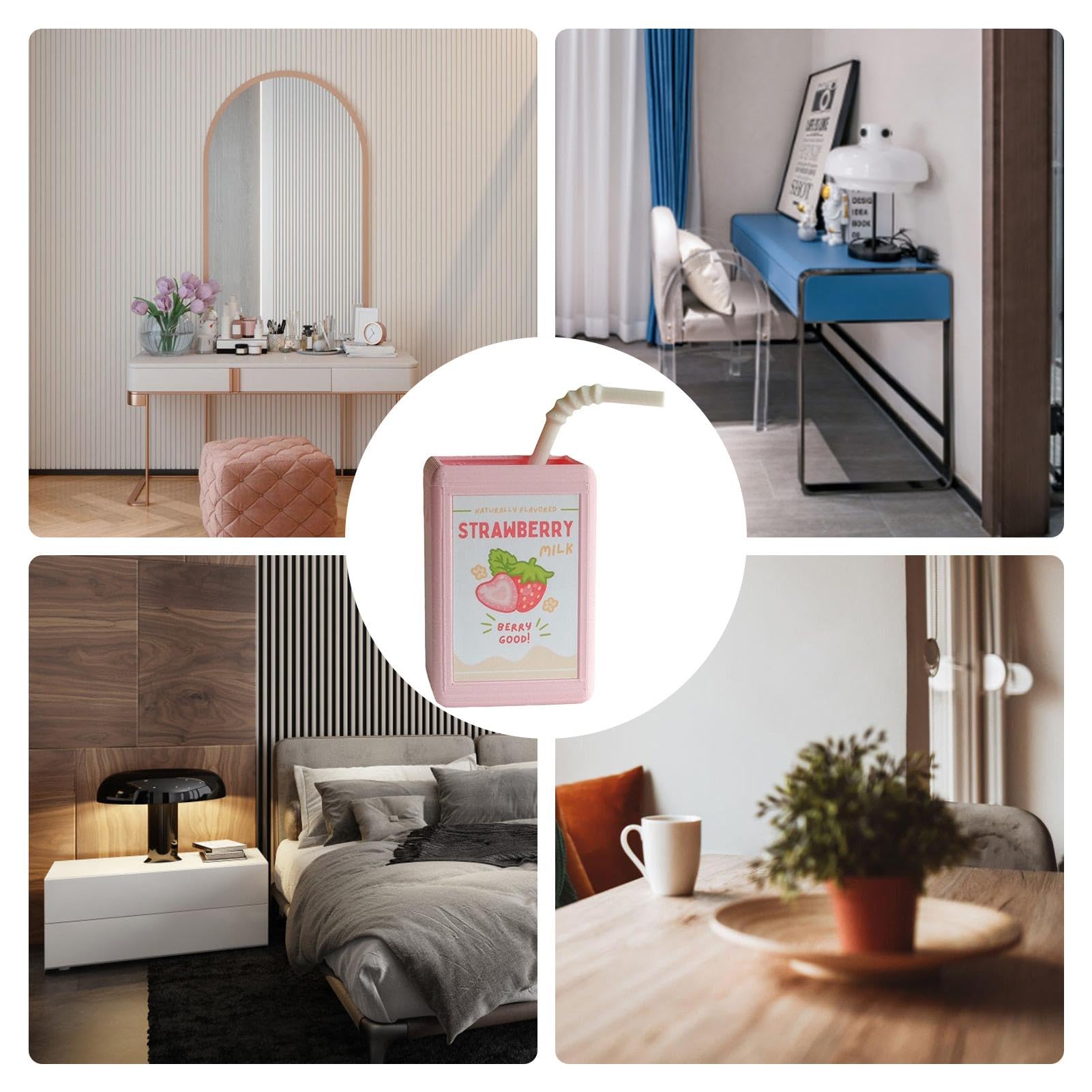 Juice Box Vase - Cute Planter Novel Design