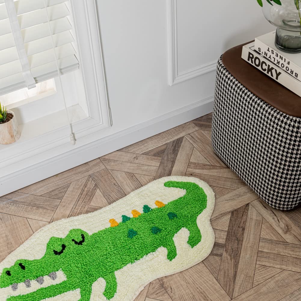 Shaped Rug Fruits Animals Bath Mat Area Rug Non-Slip Bathroom Door Mat for Bedroom Bathroom Kitchen Cartoon Area Rug for Bathroom Soft Bathmat Home Decor