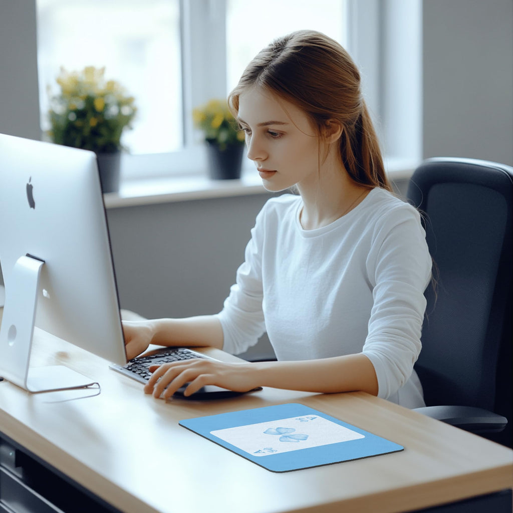 Coquette Mouse Pad, 9.5x8 Inches