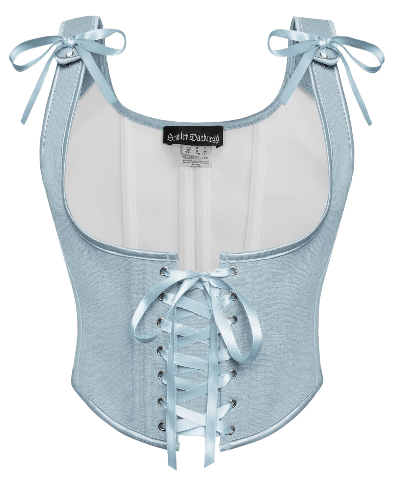 Women's Renaissance Corset Floral Underbust Corset Tops Vintage Boned Corset Belt