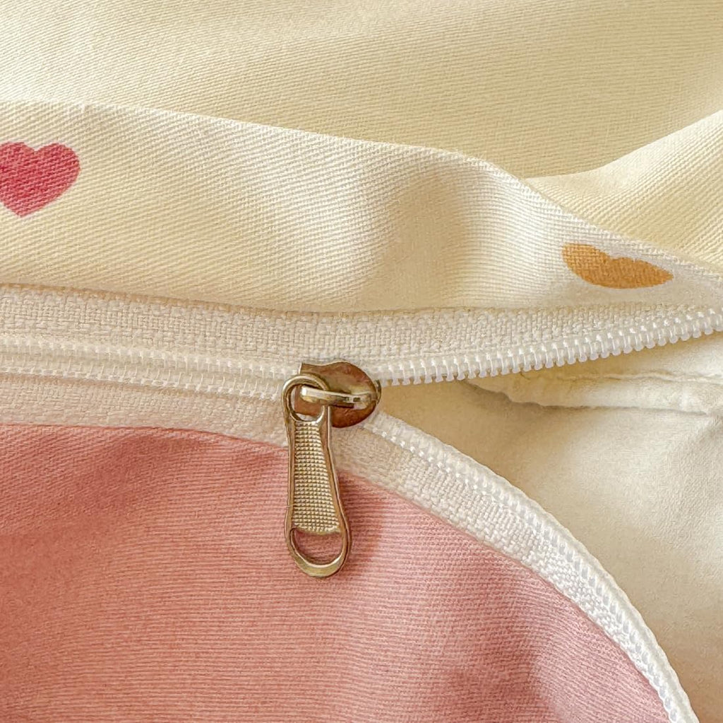 Cute Duvet Cover Sets 100% Cotton Bedding Comforter Cover Full 2 Pillowcases