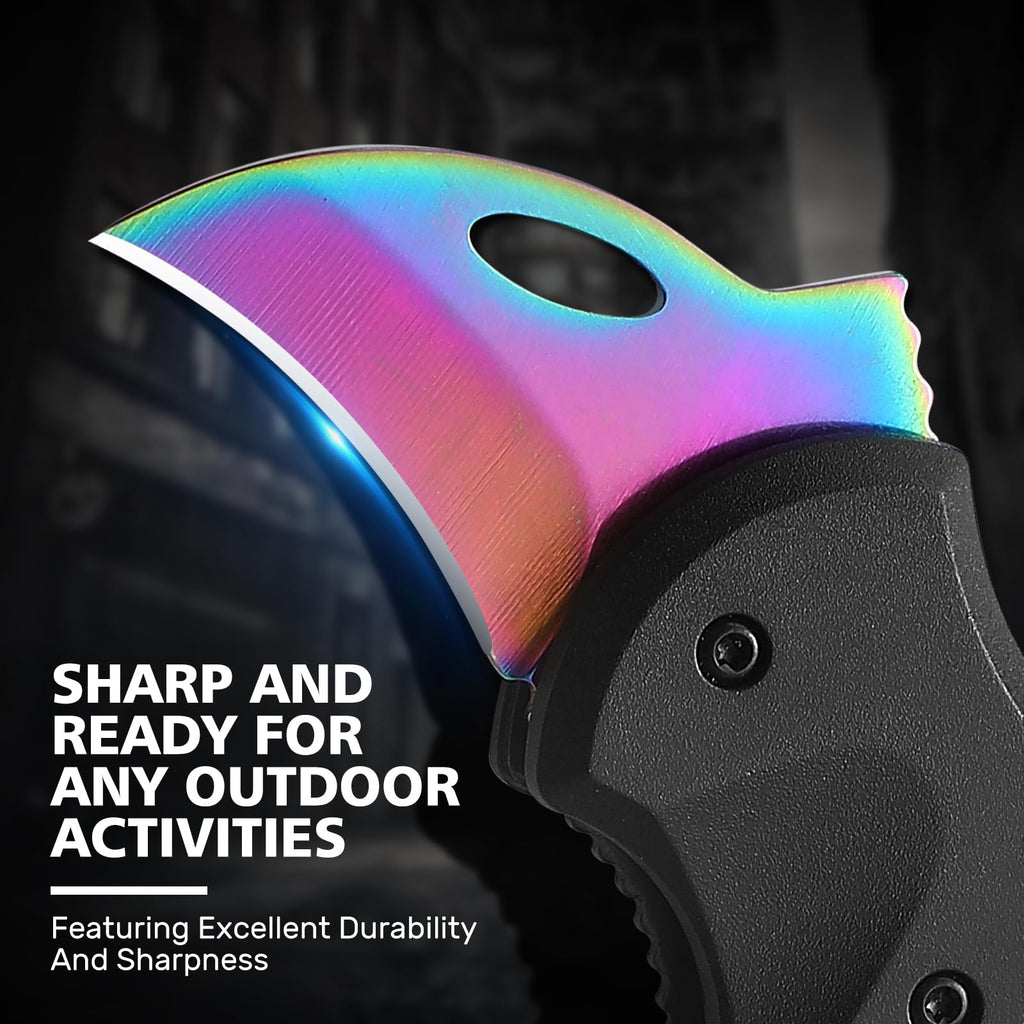 Folding Pocket Utility Knife,1.34''Blade Small EDC Knife,Pink Pocket Knife