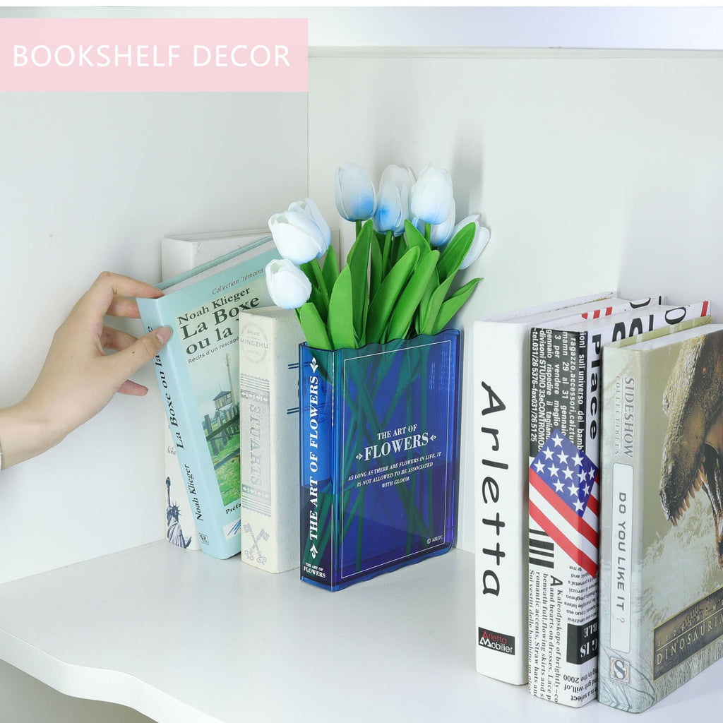 New Book-Shaped Flower Vase â€?Aesthetic Decor