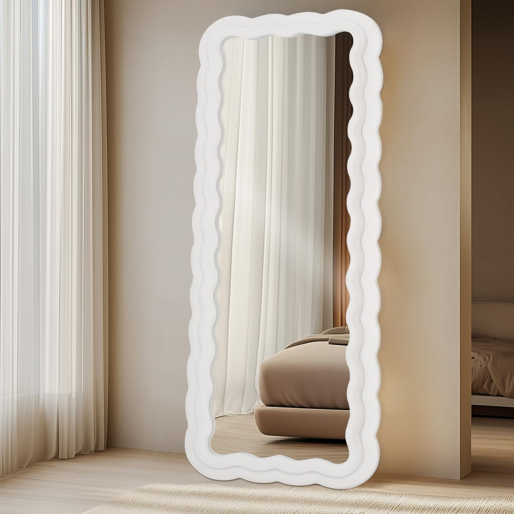 Irregular Full Body Mirror Wall Mounted Floor Mirror