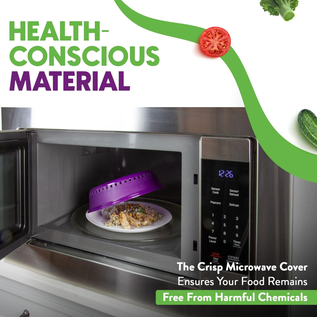 Crisp Pink Microwave Splatter Cover