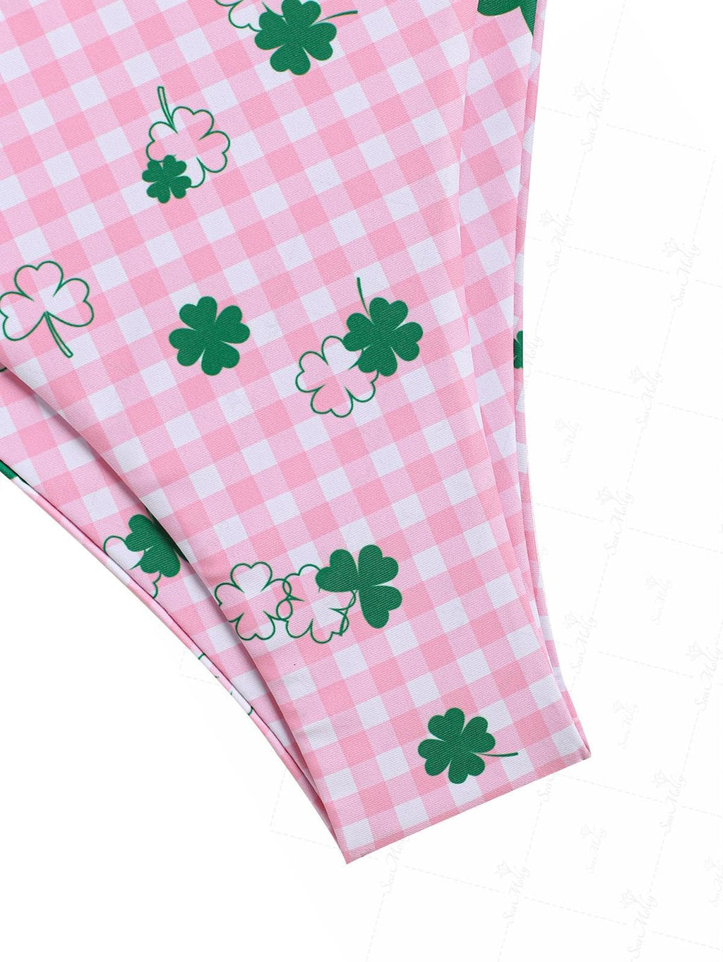 Floral Halter Tied Cheeky Tankini Set