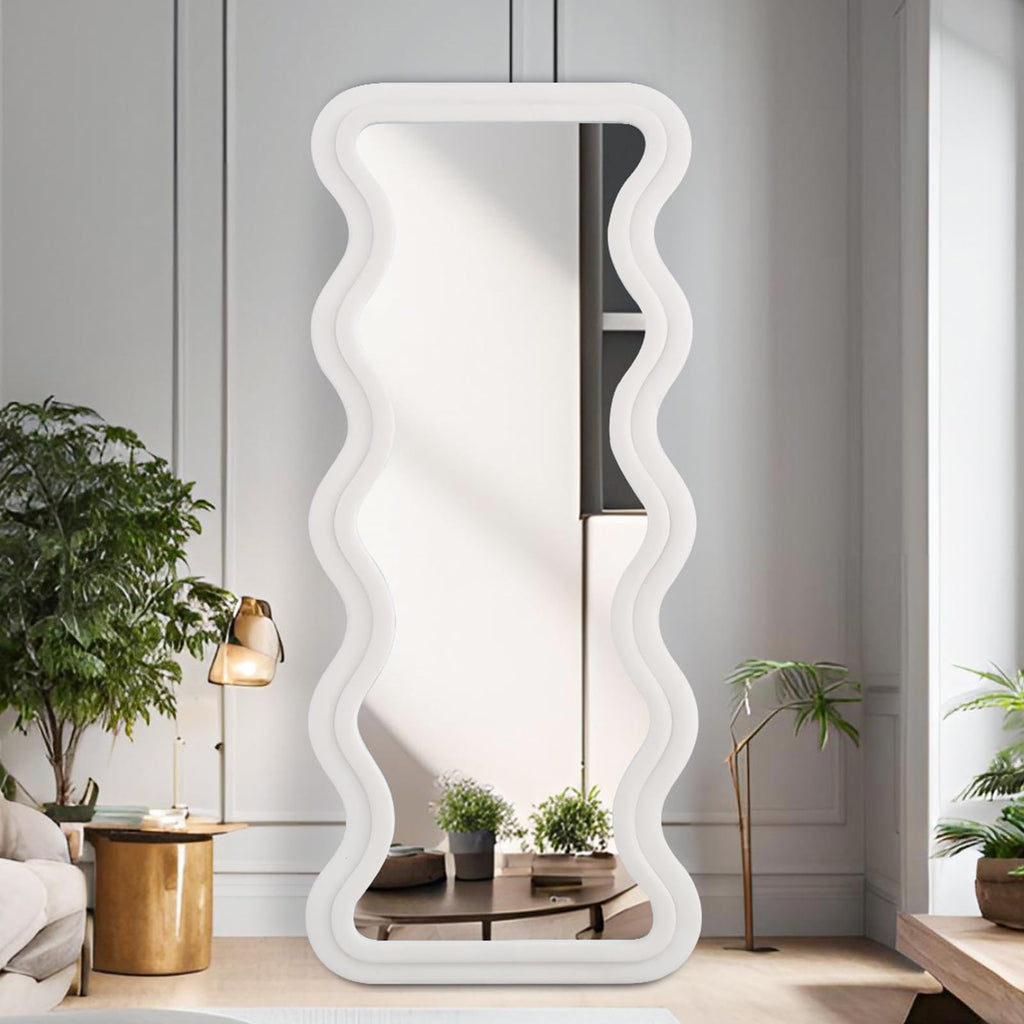 Irregular Full Body Mirror Wall Mounted Floor Mirror