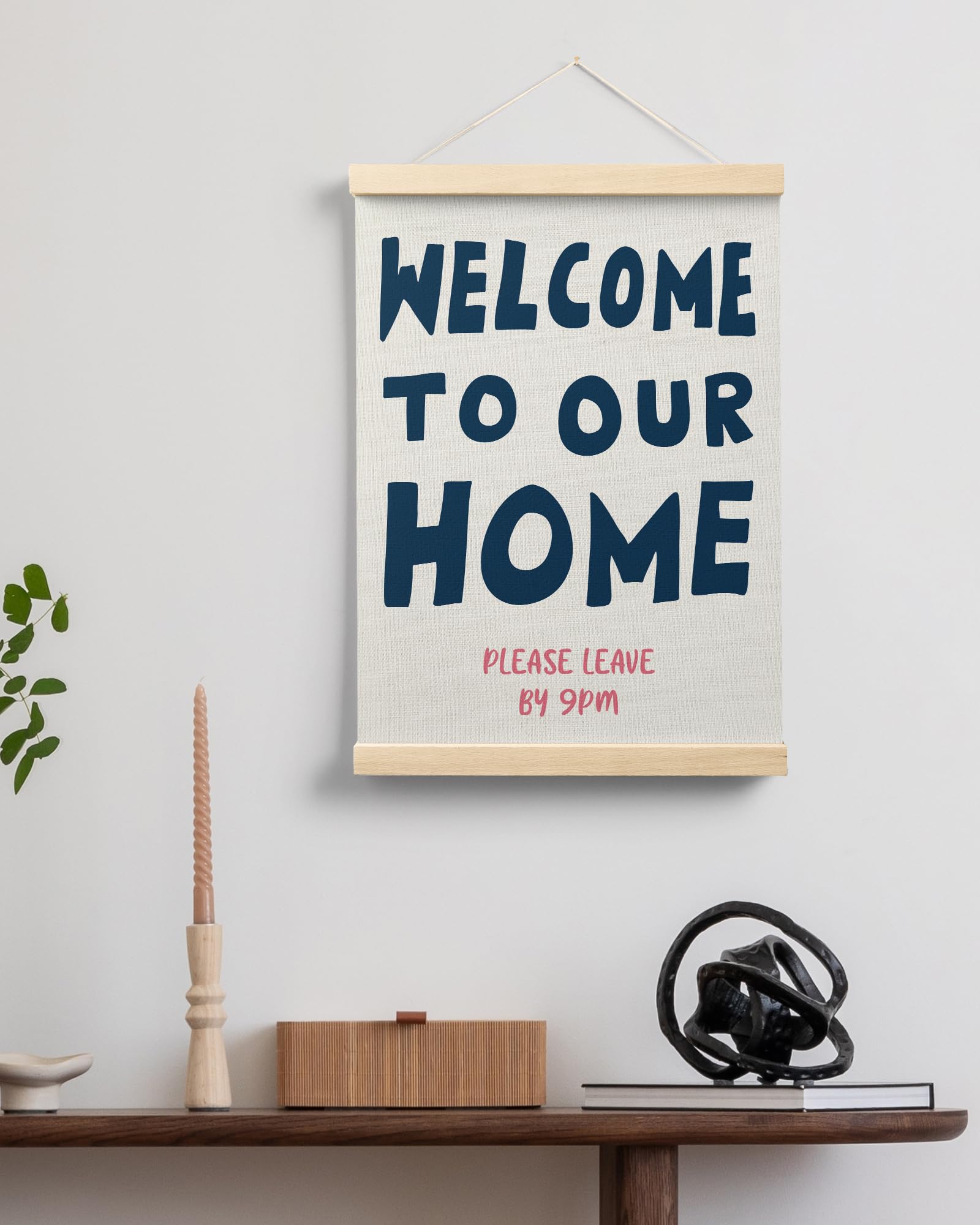 Trendy Preppy Poster Hanger Frame, Aesthetic Wall Art Decor