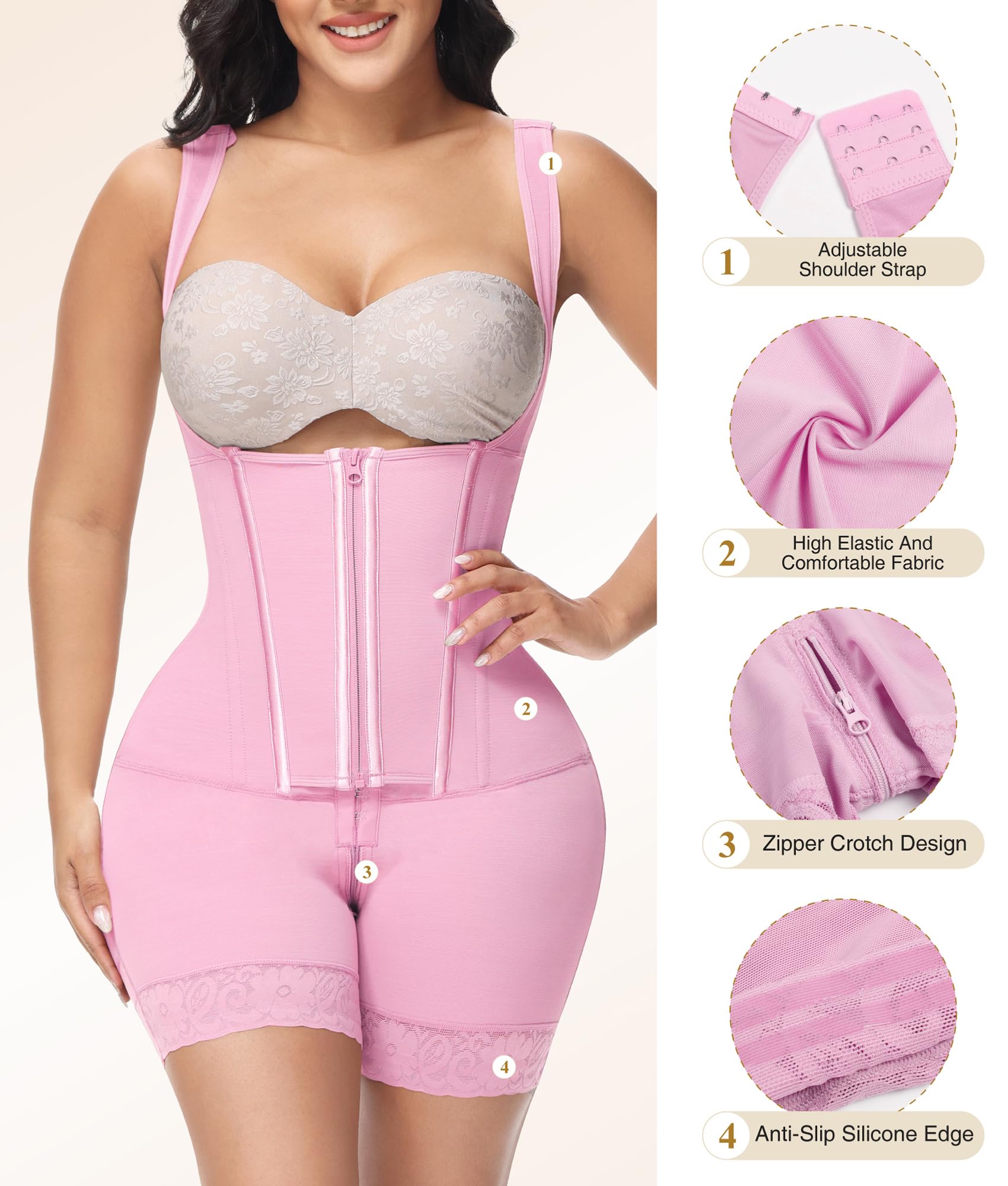 Shapewear Tummy Control Body Shaper Girdles Post Surgery Compression Garment