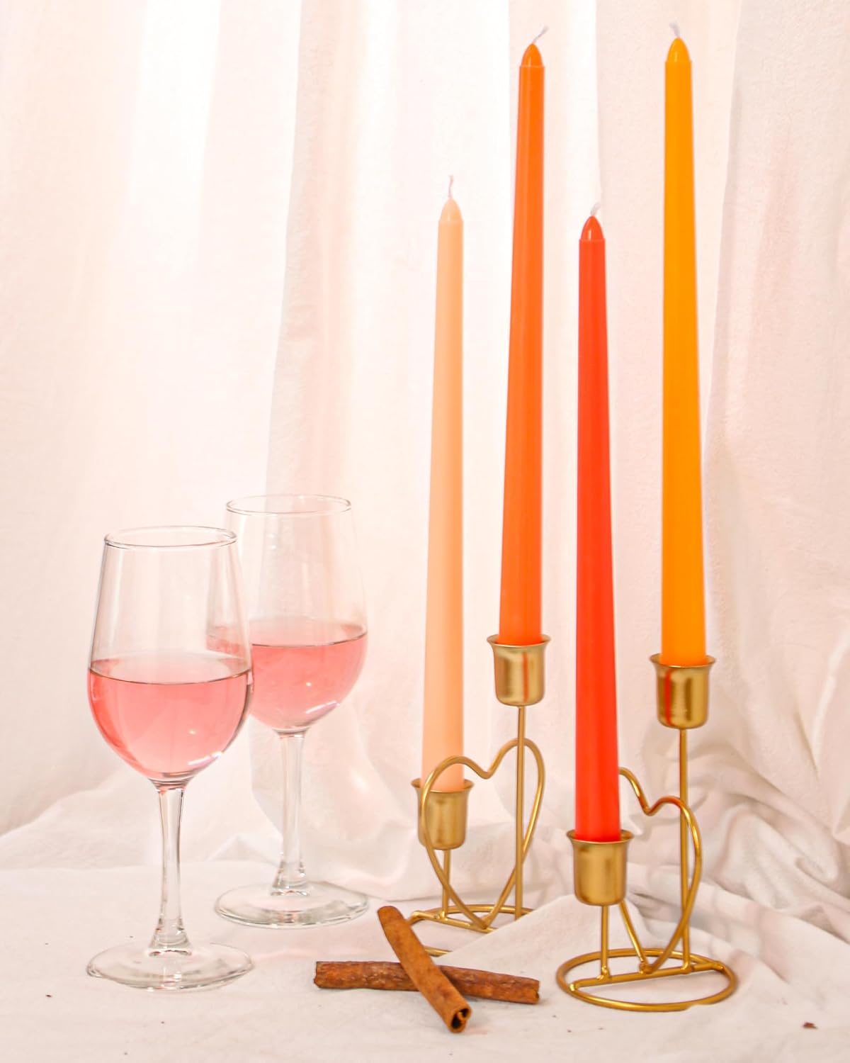 Taper Candles Unscented Smokeless Long Tall Tapered Candle for Candlesticks SticksHome Decor Dinner