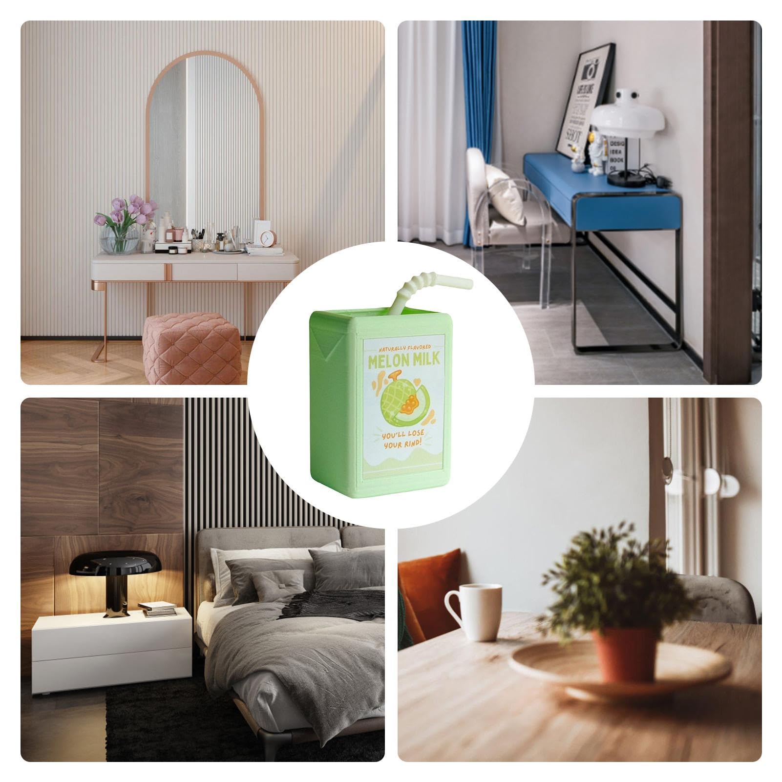 Juice Box Vase - Cute Planter Novel Design