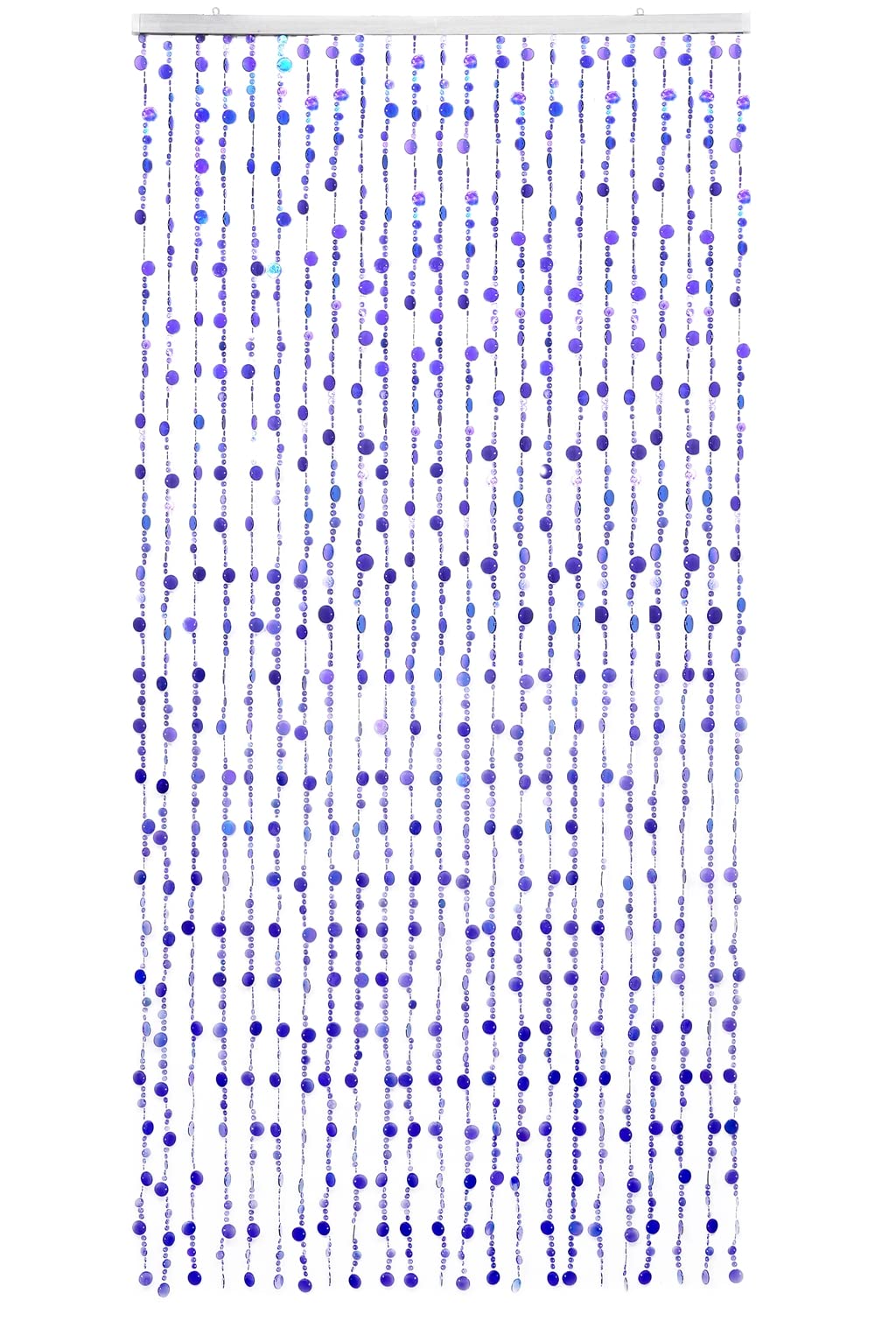 Iridescent Faux Crystal Acrylic Bubble Beaded Curtains for Doorway Room Divider Backdrop Decoration