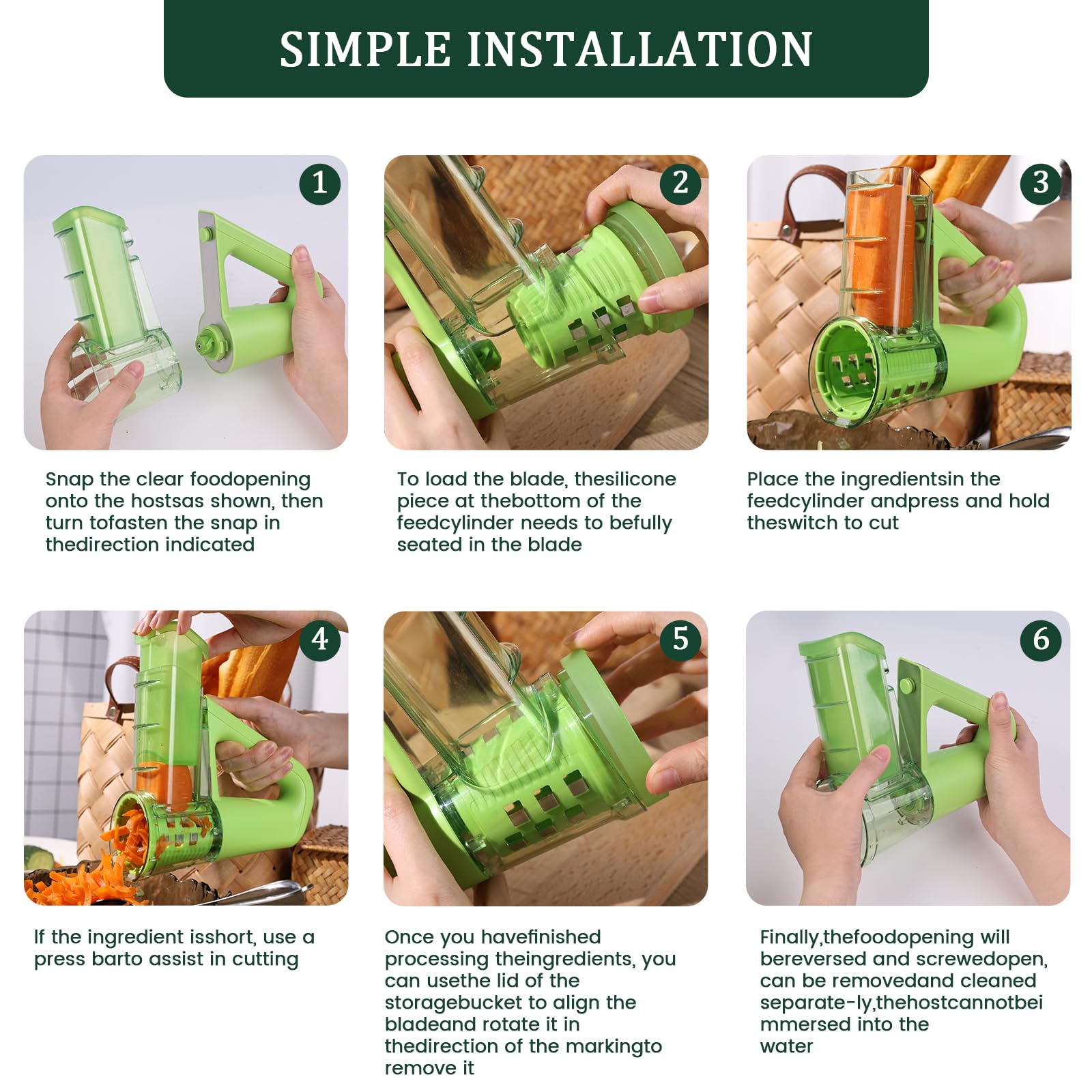Electric Handheld Vegetable Slicer