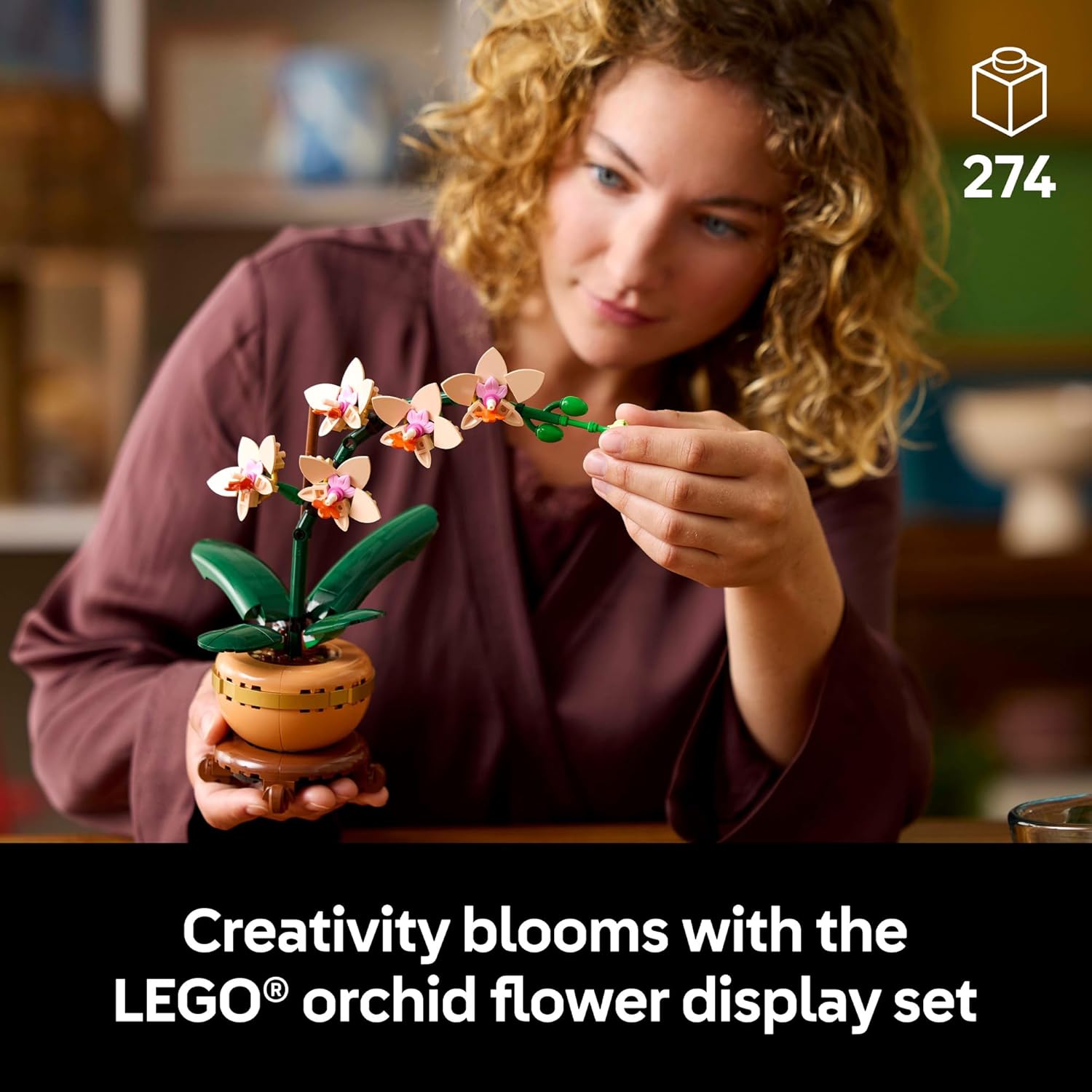 Mini Botanicals Orchid Building Set