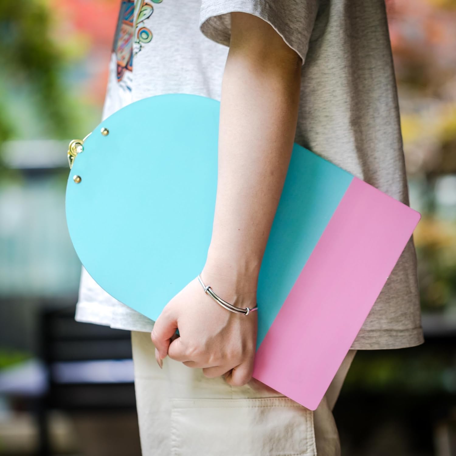 Drawing Art Clipboard | Blue/Pink Acrylic Clipboards