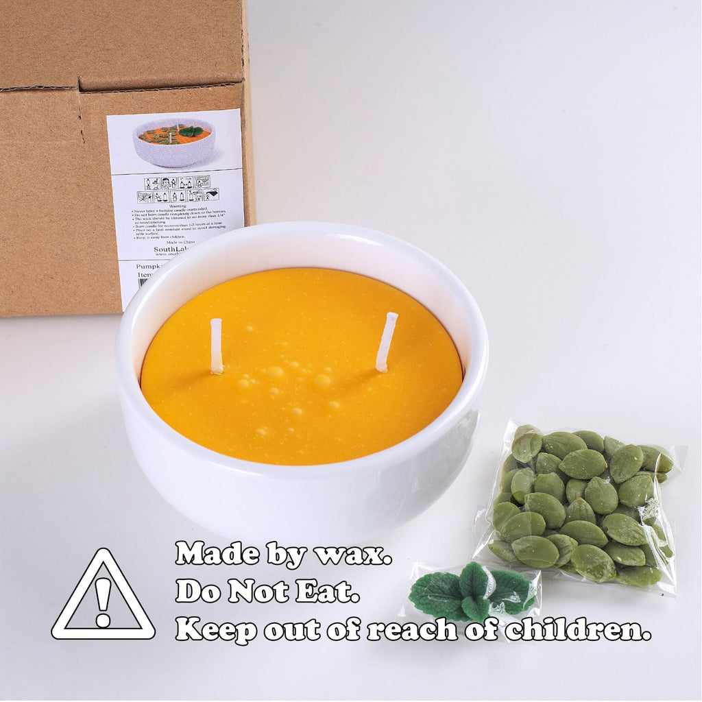 Cereal Bowl with Metal Spoon Scented Soy Candle