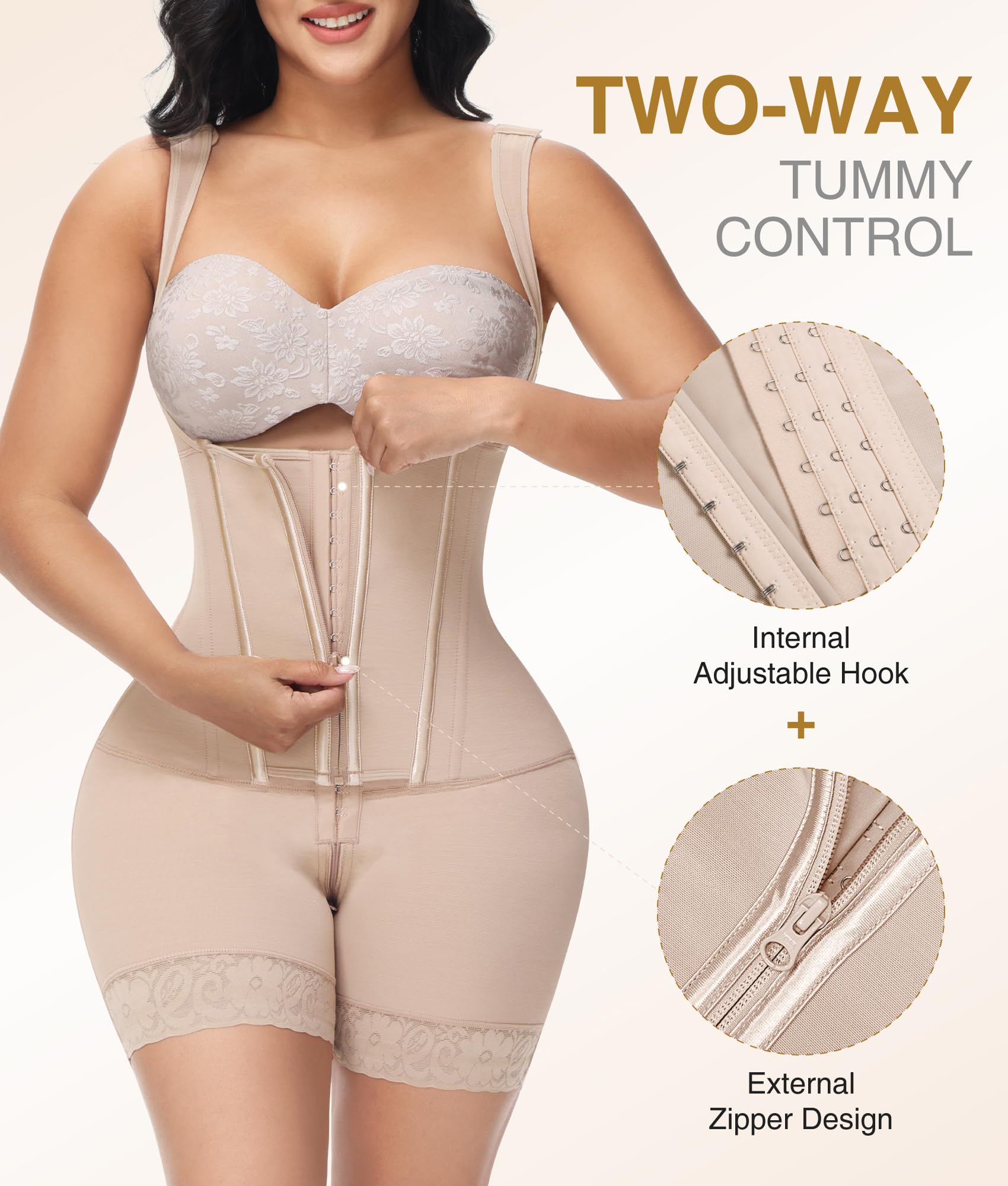 Shapewear Tummy Control Body Shaper Girdles Post Surgery Compression Garment