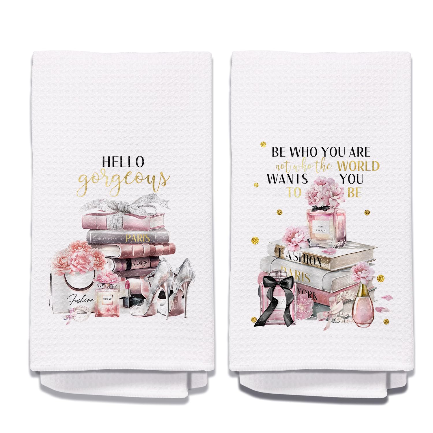 Pink Bathroom Accessories Pink Hand Towels for Bathroom Decorative Towels for Washroom Bath Towels