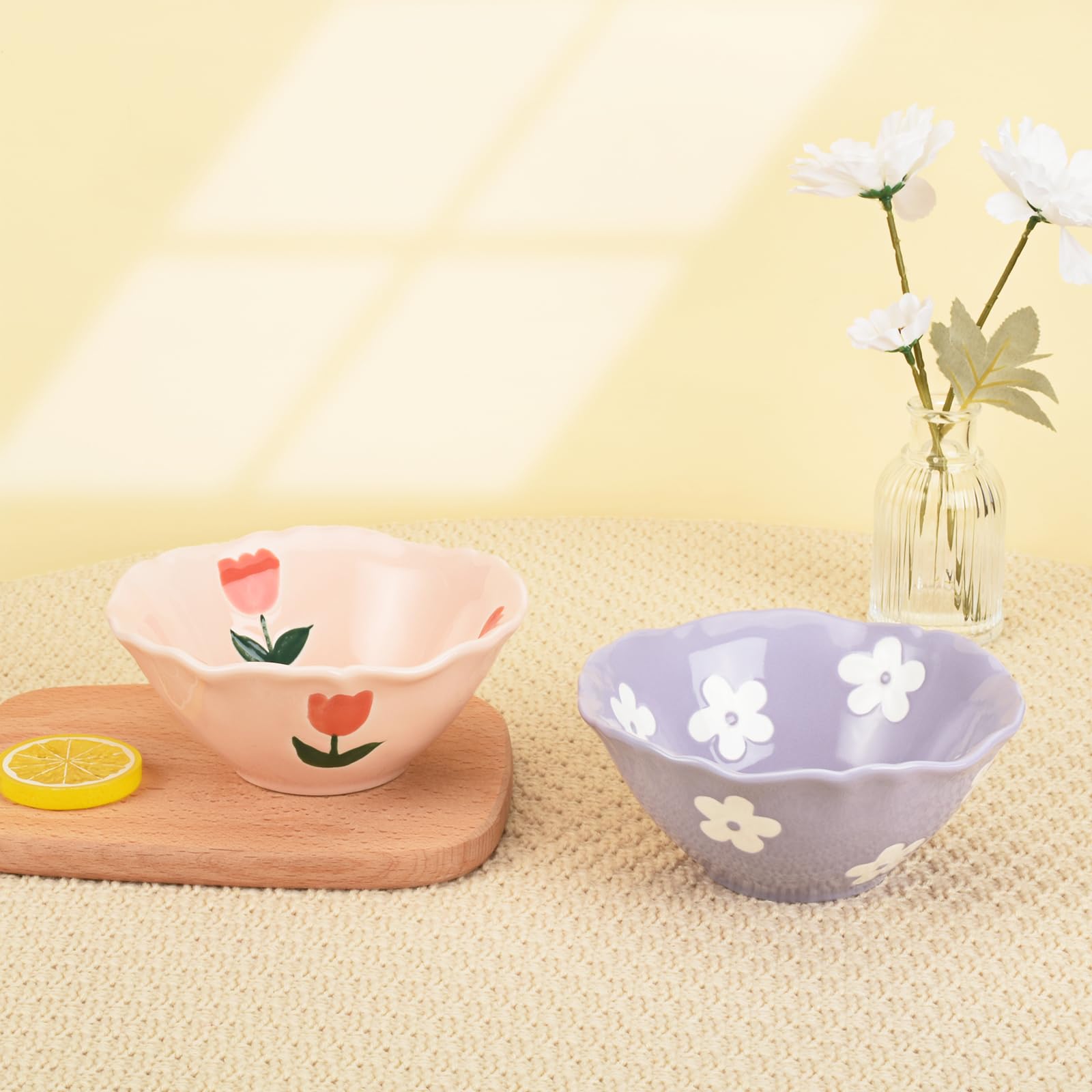 Ceramic Floral Cute Bowl