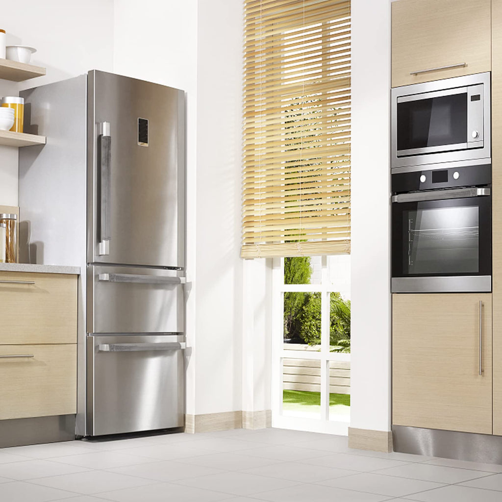 Refrigerator Door Handle Covers Kitchen Decor Keep Appliance Clean Anti-Static Stains for Fridge Dishwashers Velvet 3PCS