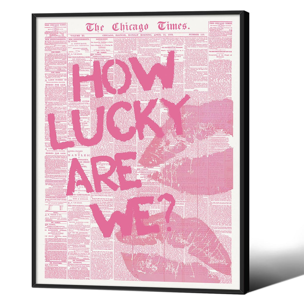 Wall Art Retro NewsPaper Posters Print Unframed or Framed Funky Preppy Apartment Room Dorm Decor