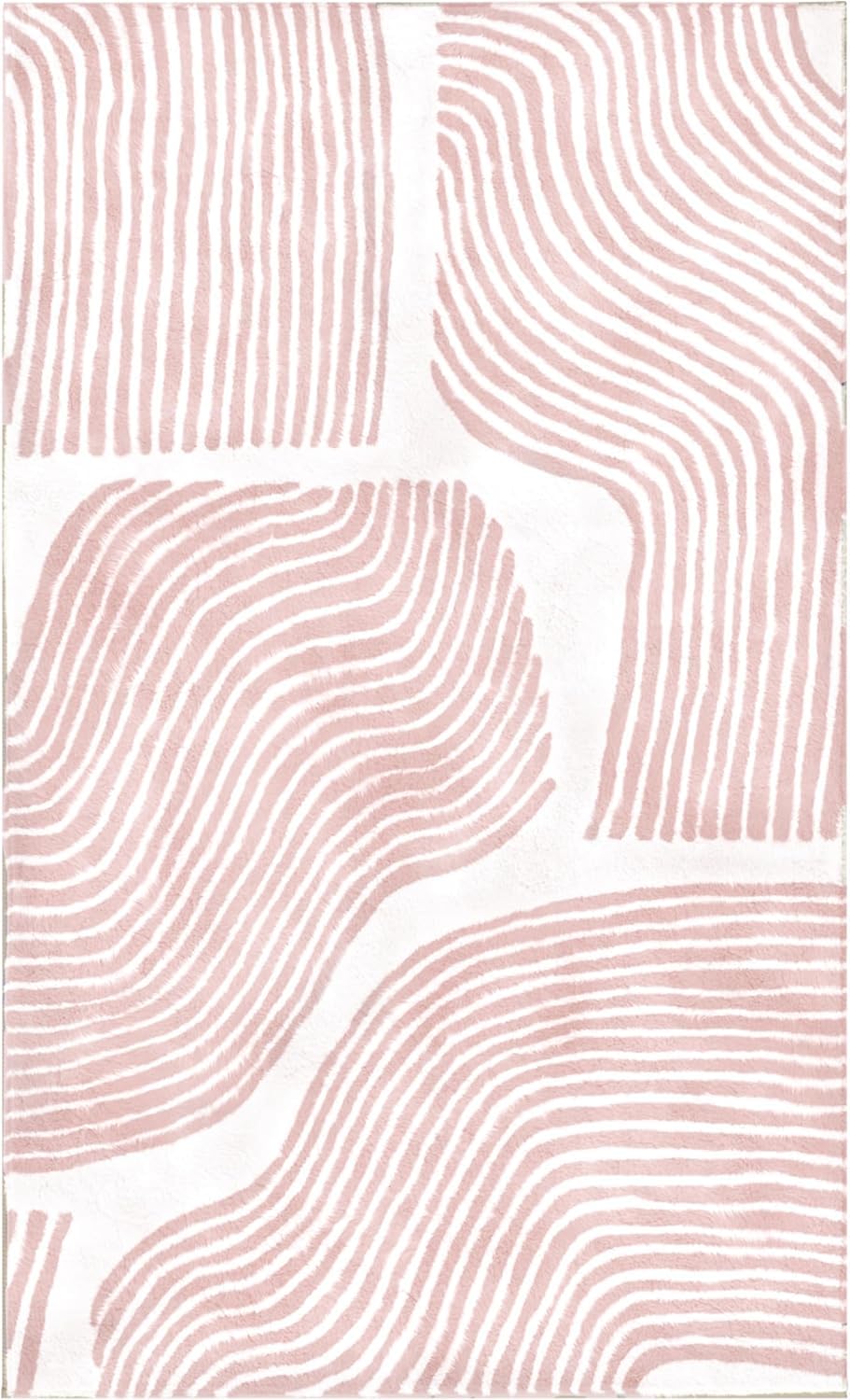 Zen Garden Area Rug - Ultra Soft Area Rug, Non Slip, Stain Resistant Living Room Rug, Washable Area Rugs for Living Room, Rugs for Bedroom