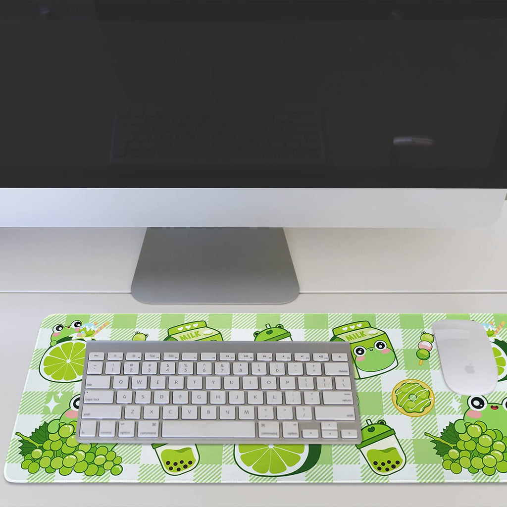 Kawaii Gaming Mouse Pad for Desk, Extended Large 31.5 X 11.8 Inch