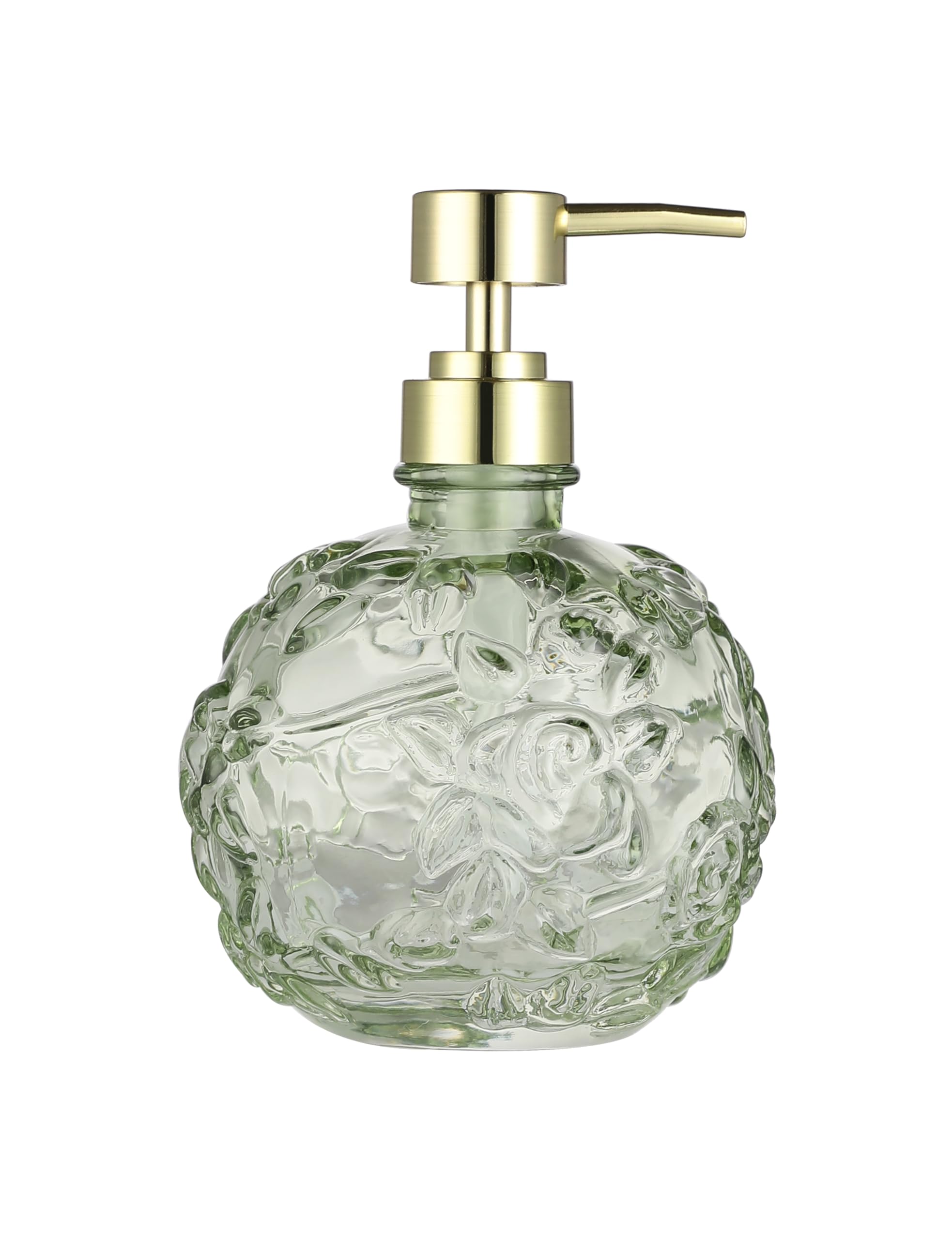 Glass Soap Pump Dispenser, Refillable Soap Dispenser