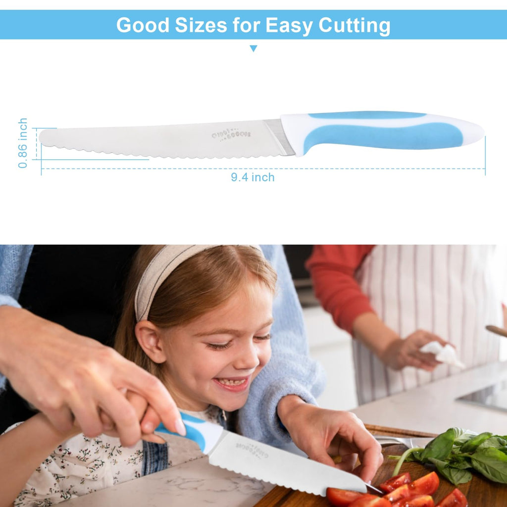 New 5" Serrated Bread Knife - Stainless Steel Tomato & Lettuce Knife